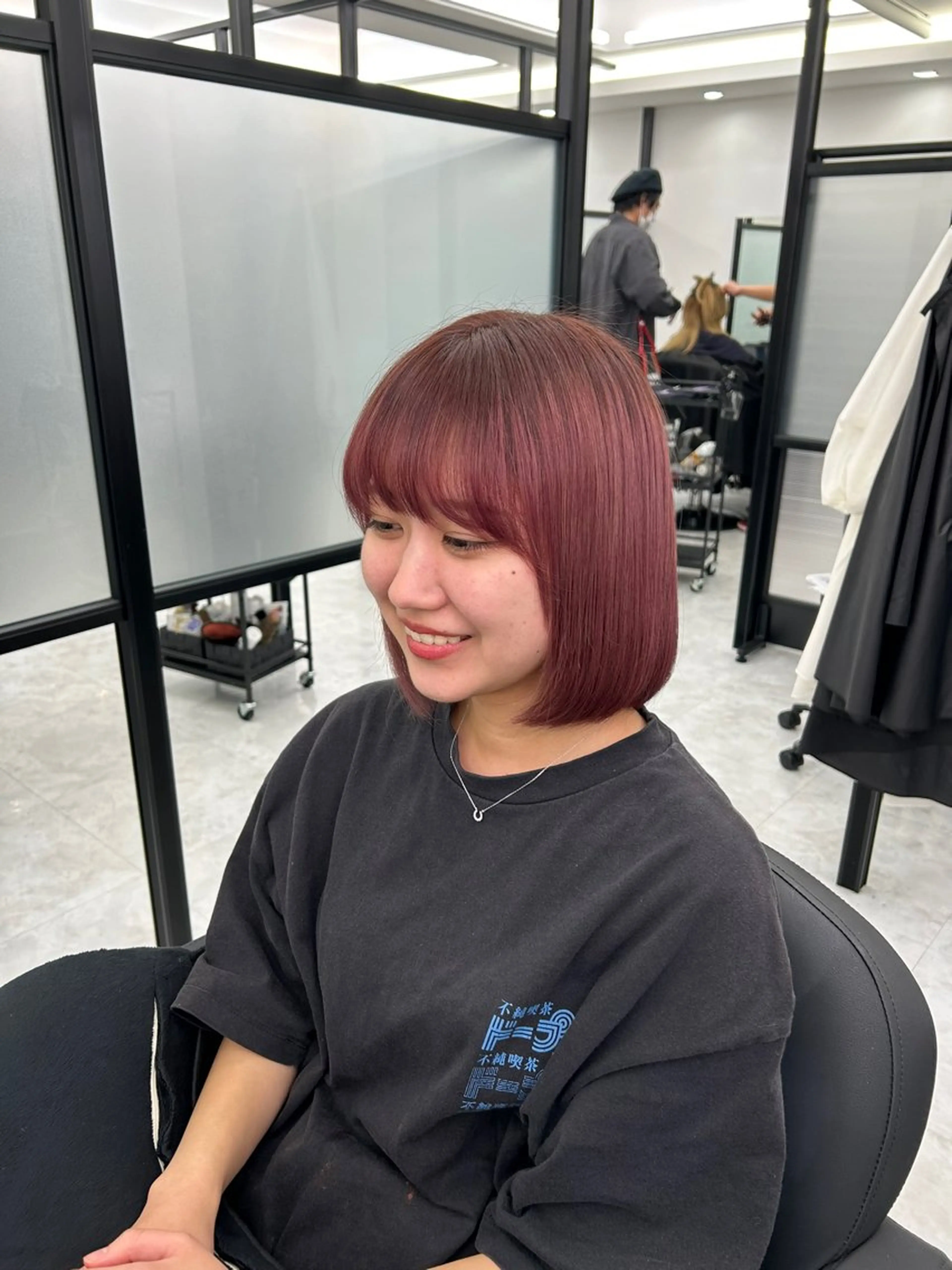 ミディアム F.所属・miku 🍑髪質改善サロンのヘアスタイル