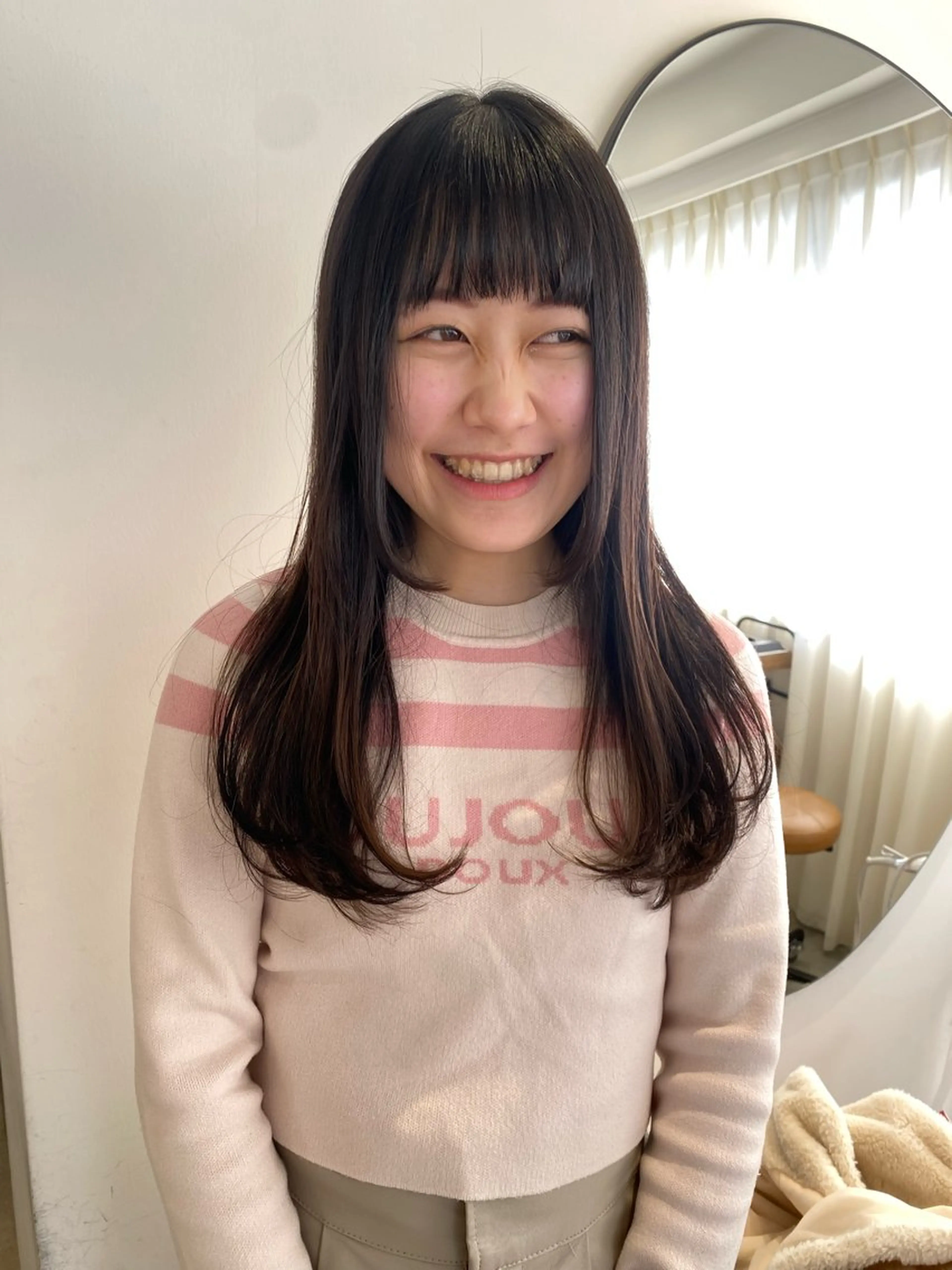 ロング knock所属・knock　國友 華乃のヘアスタイル