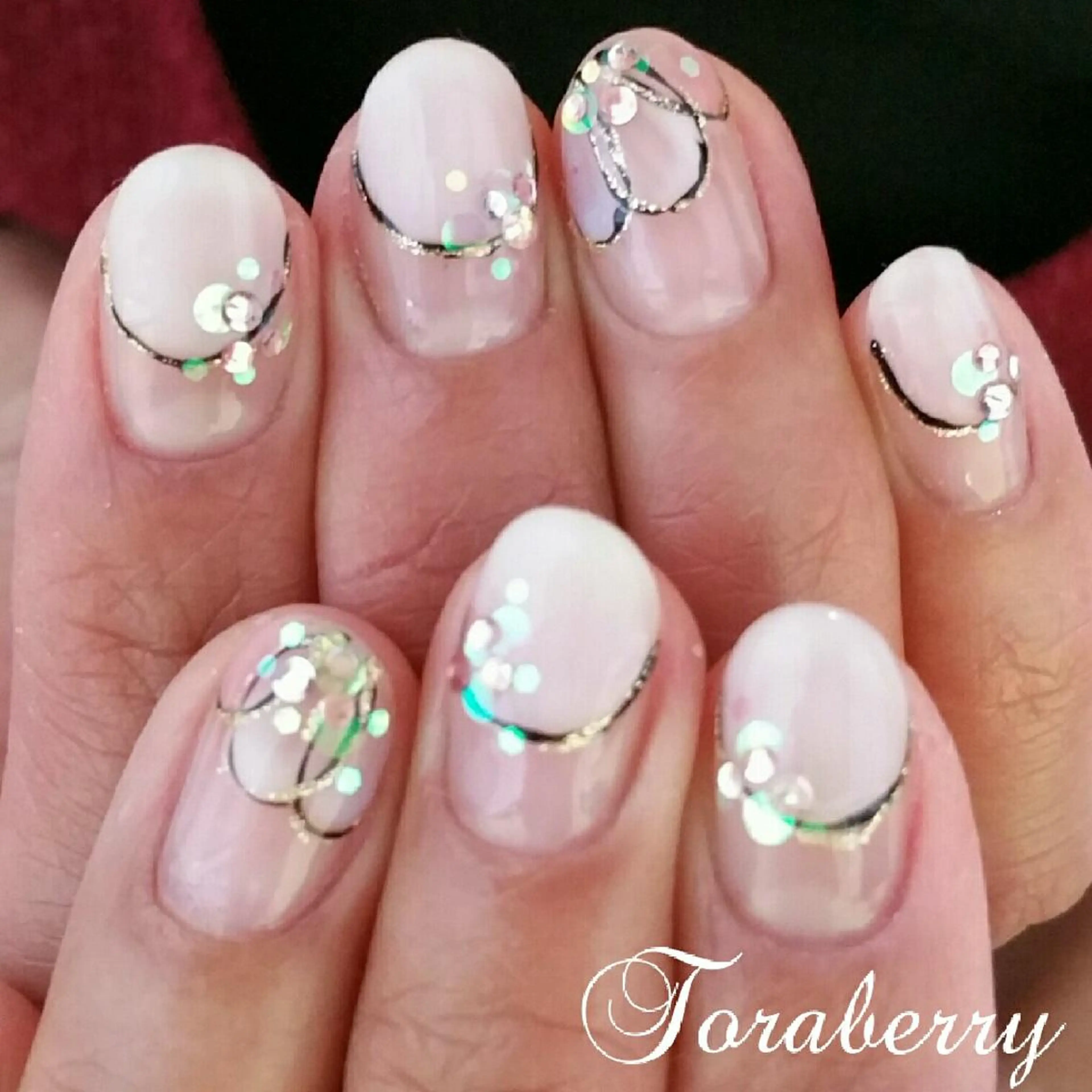 ネイル フレンチネイル ネイリスト なつみのネイルデザイン