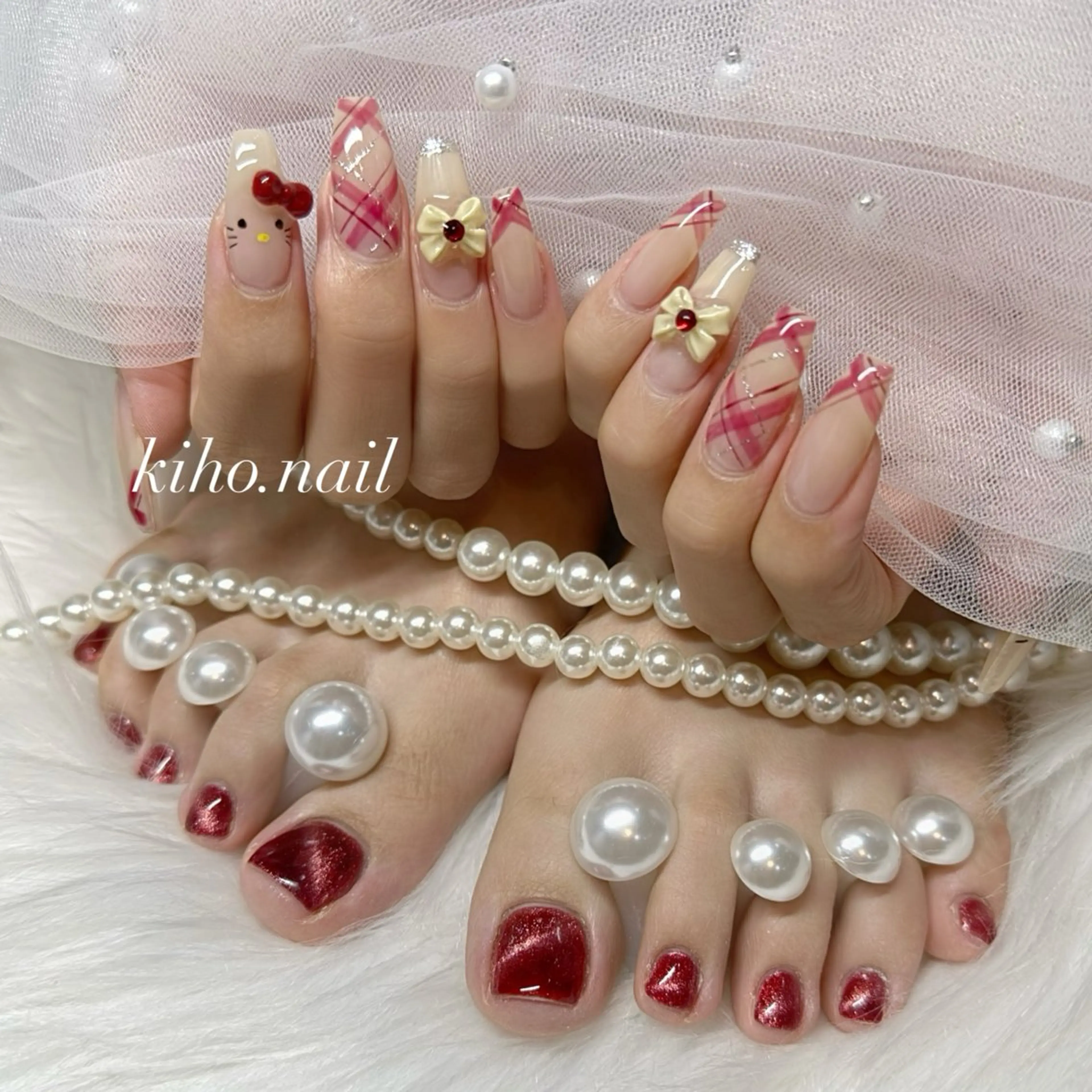 ネイル ハンドネイル KIHO 【深夜ネイル】のネイルデザイン