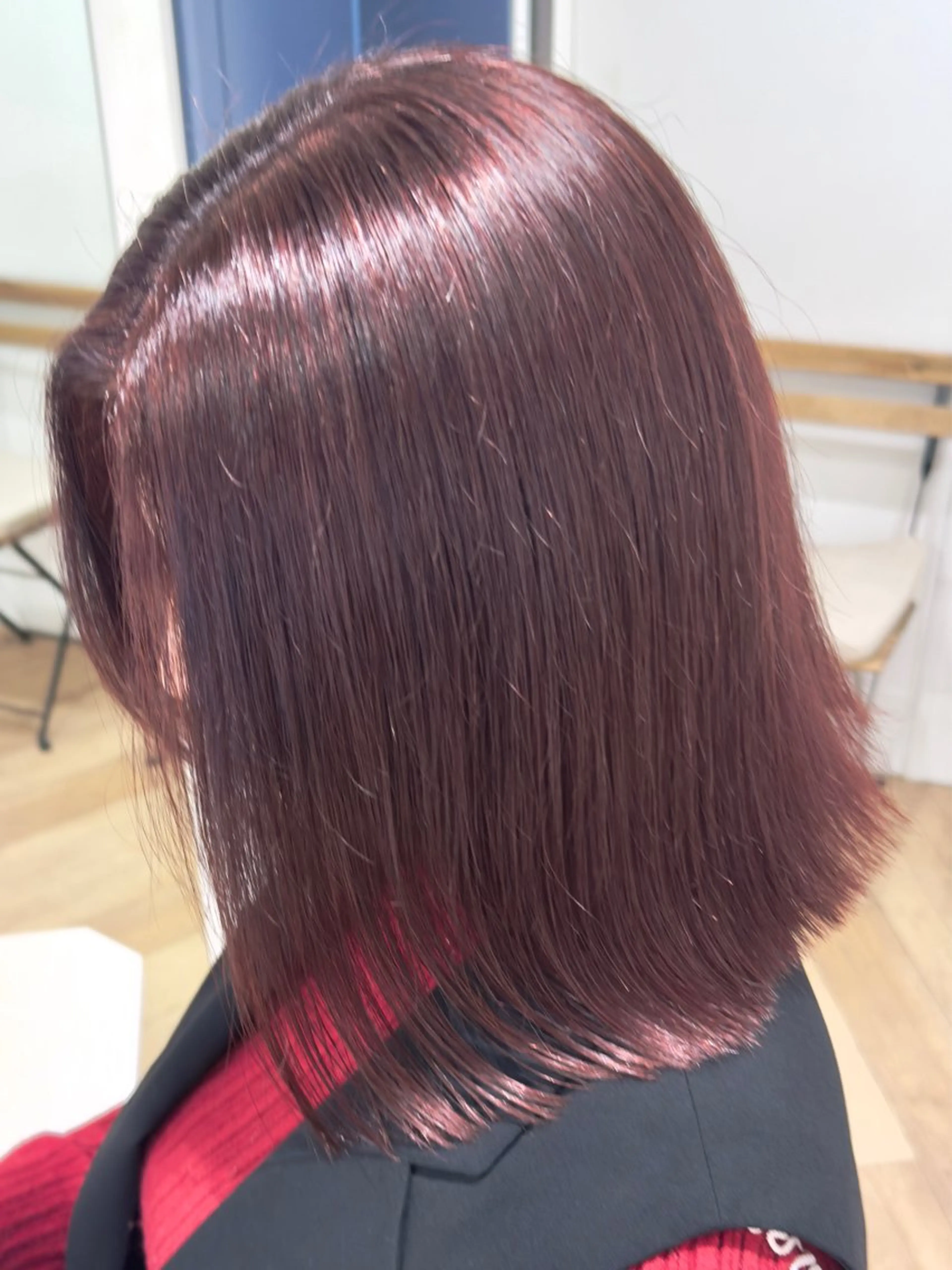 ロング カラー 立川/ブリーチ/ 髪質改善/西川翔真のヘアスタイル