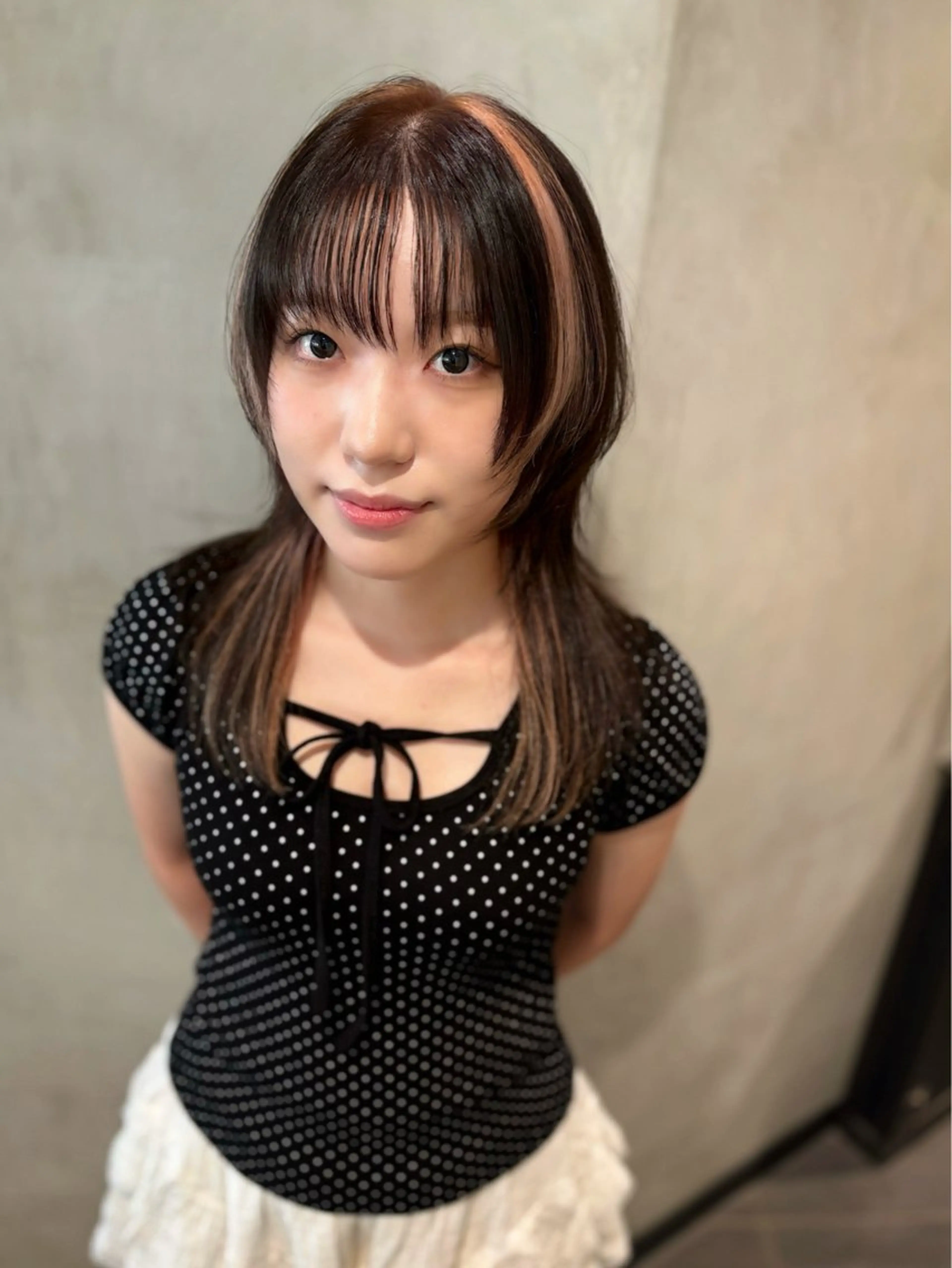 セミロング カラー ヘアカラー 優作 〜圧倒的信頼〜のヘアスタイル