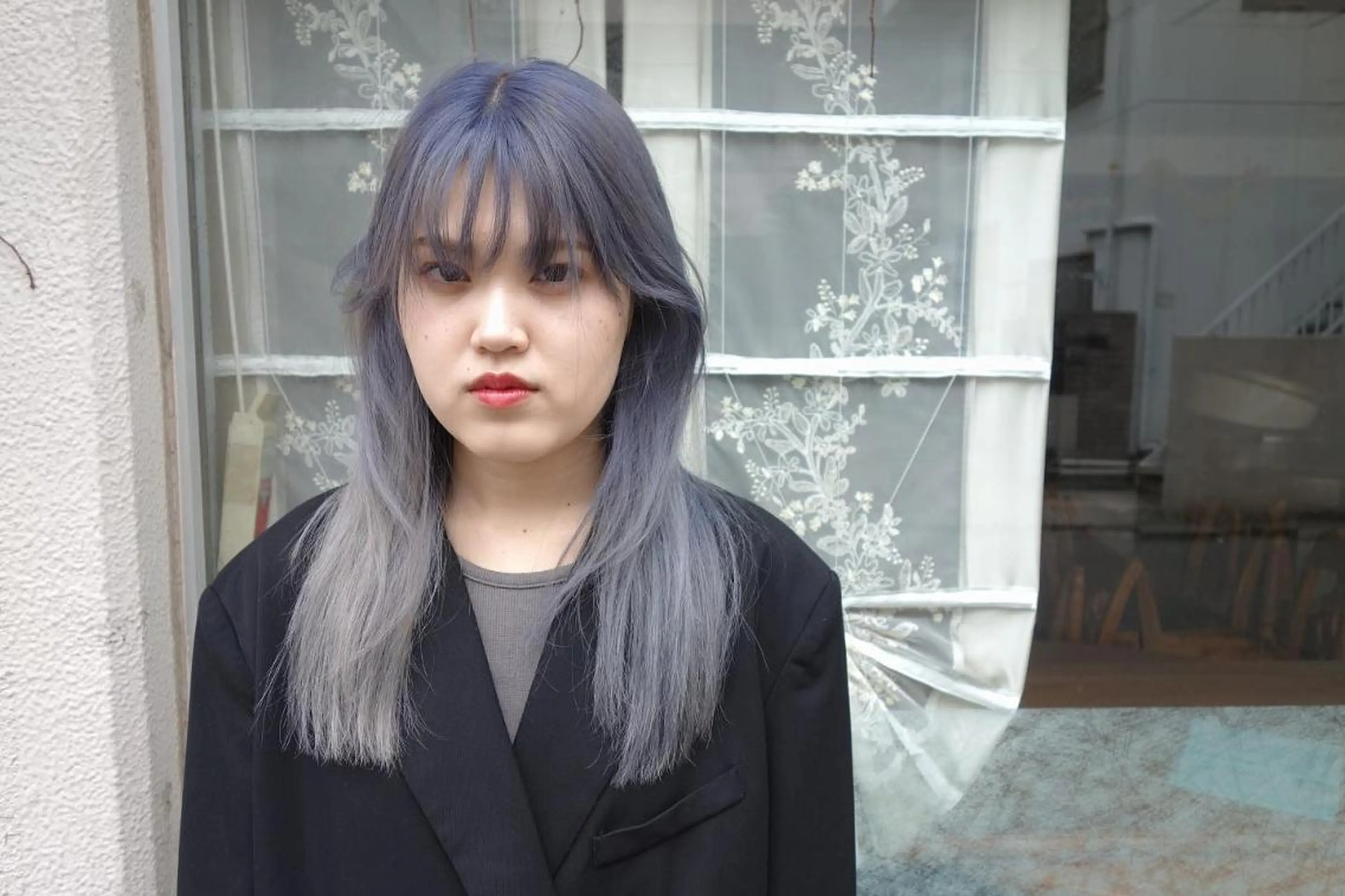 ミディアム カラー パーマ ヘアアレンジ メンズ キッズ ネイル マツエク・マツパ メンズハイトーン ハイトーンカラー 🫧垢抜けヘア🫧 SHIORIのヘアスタイル