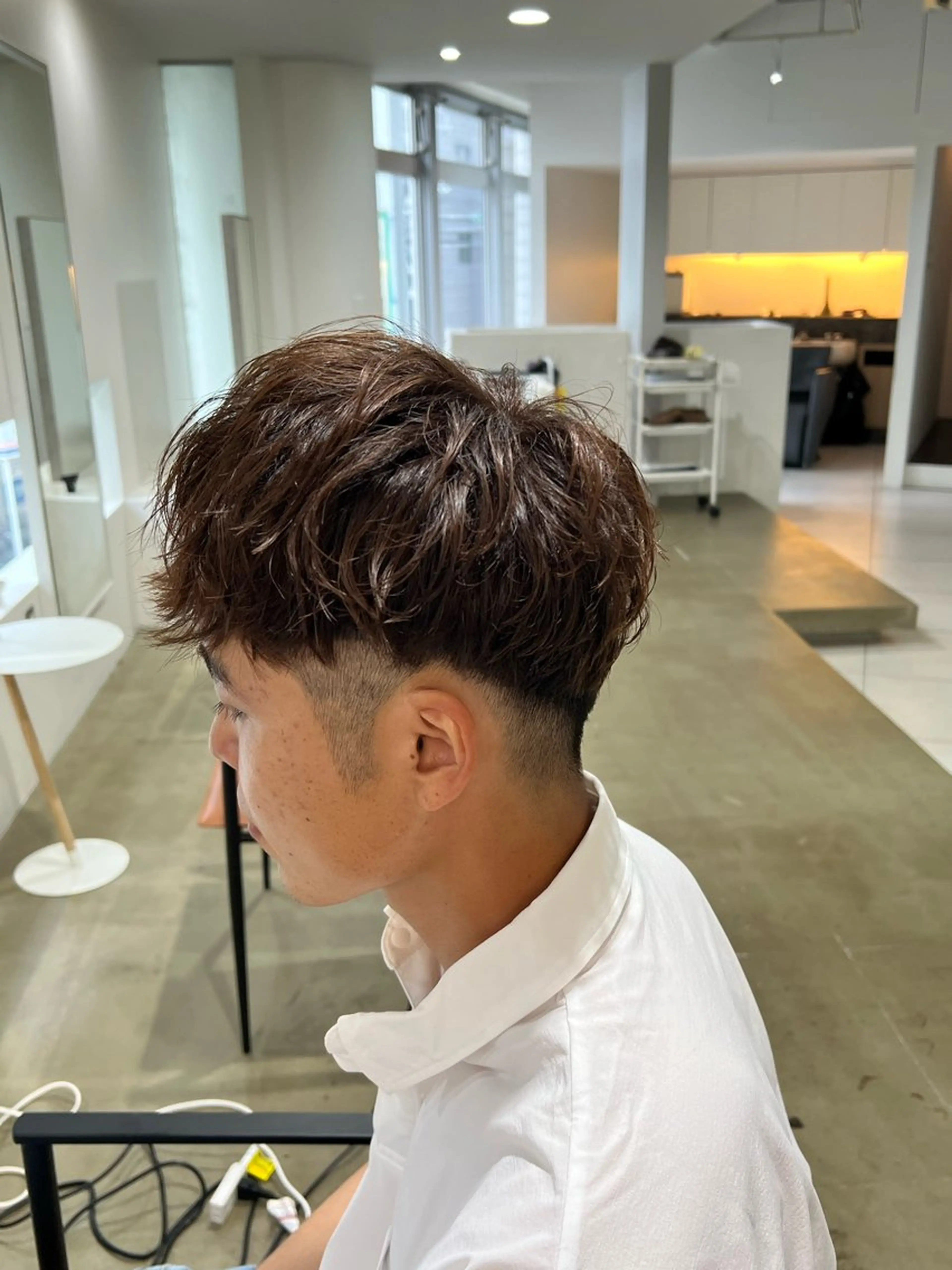 メンズ シンヤ/梅田/茶屋町 髪質改善のヘアスタイル