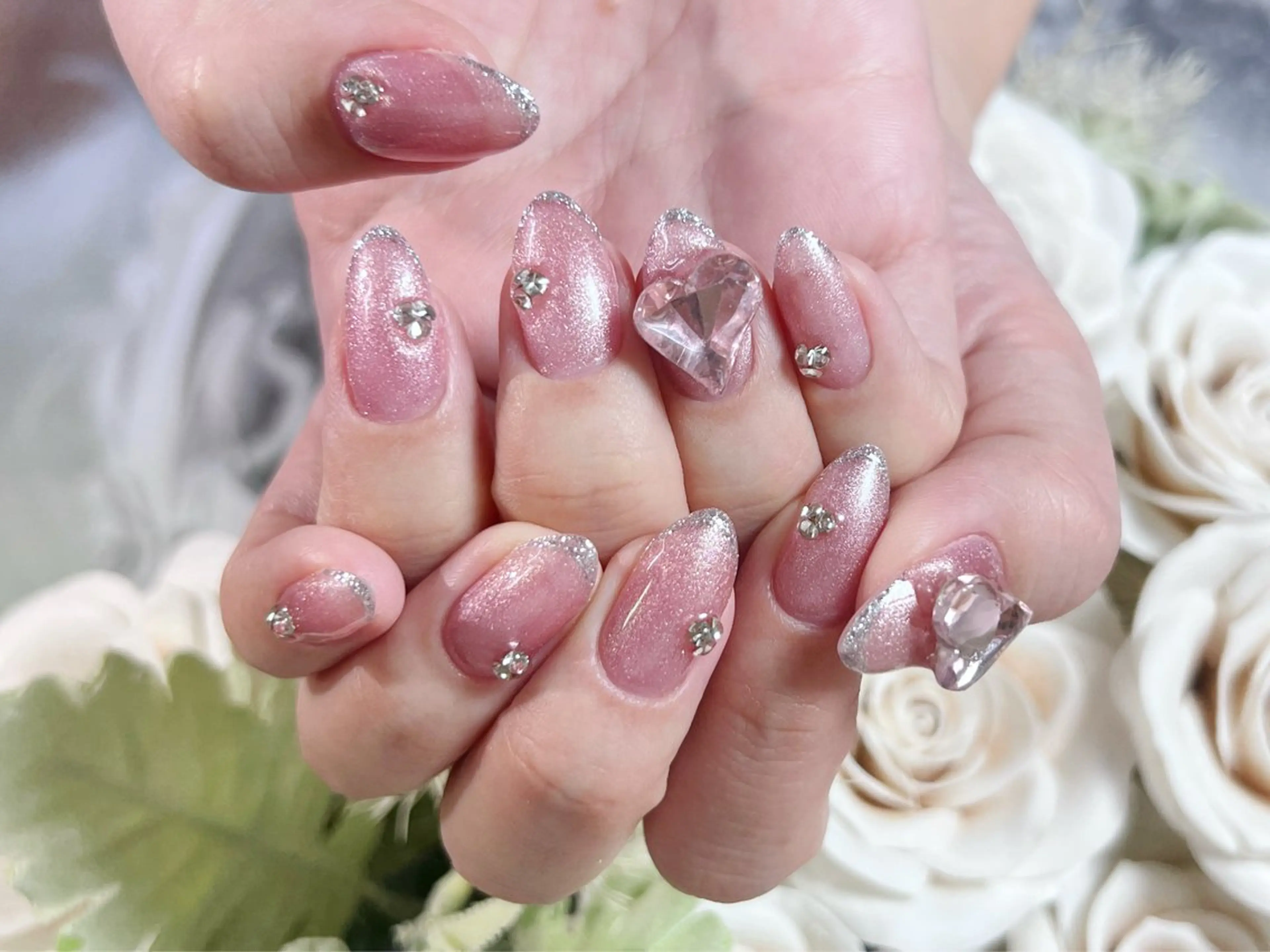 ネイル ロングネイル 持ち込み スカルプネイル ワンホンネイル ハンドネイル Painty所属・Painty nailのネイルデザイン