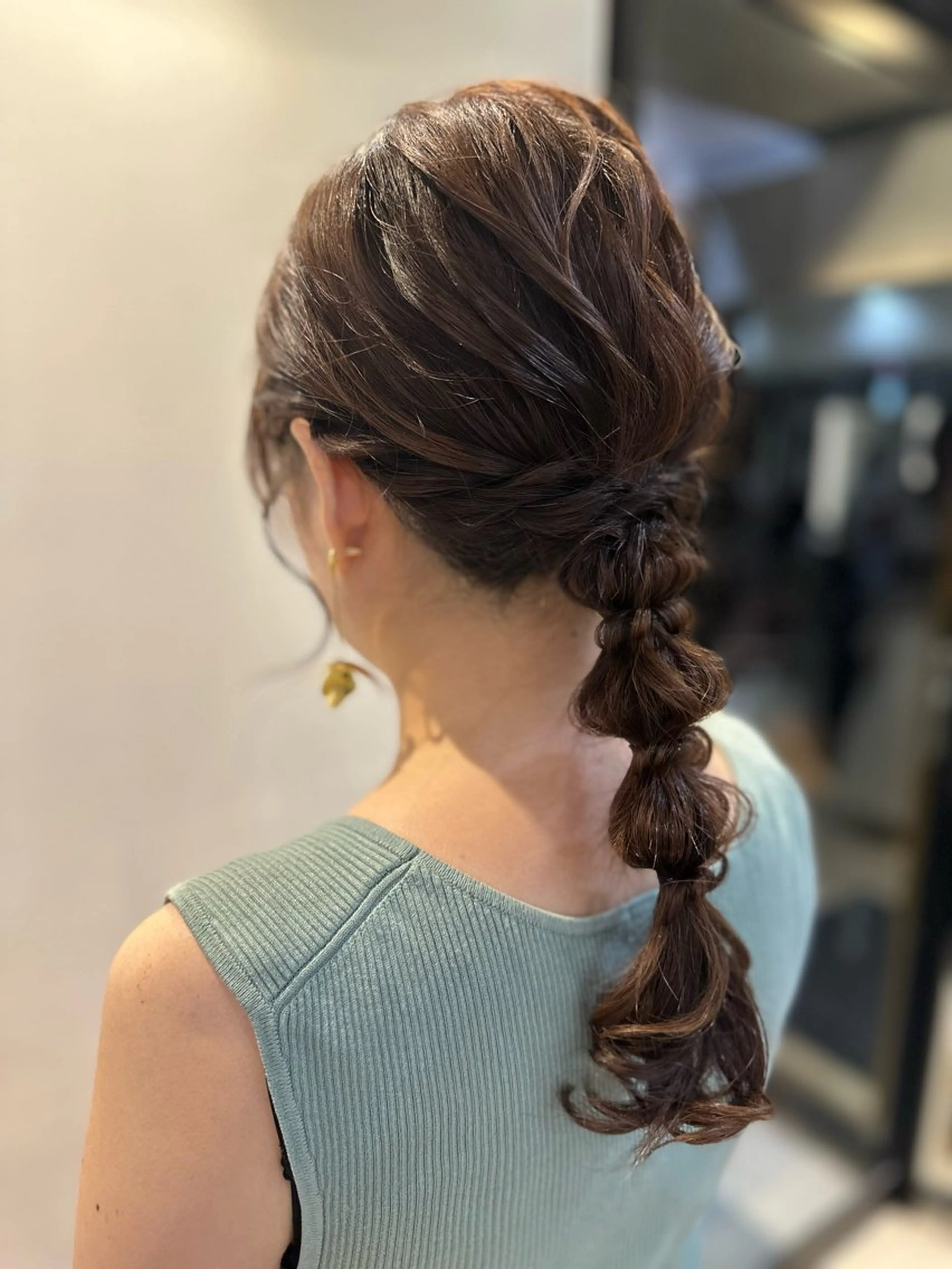 セミロング LEWIN ginza所属・🫧パーマモデル /mikuのヘアスタイル