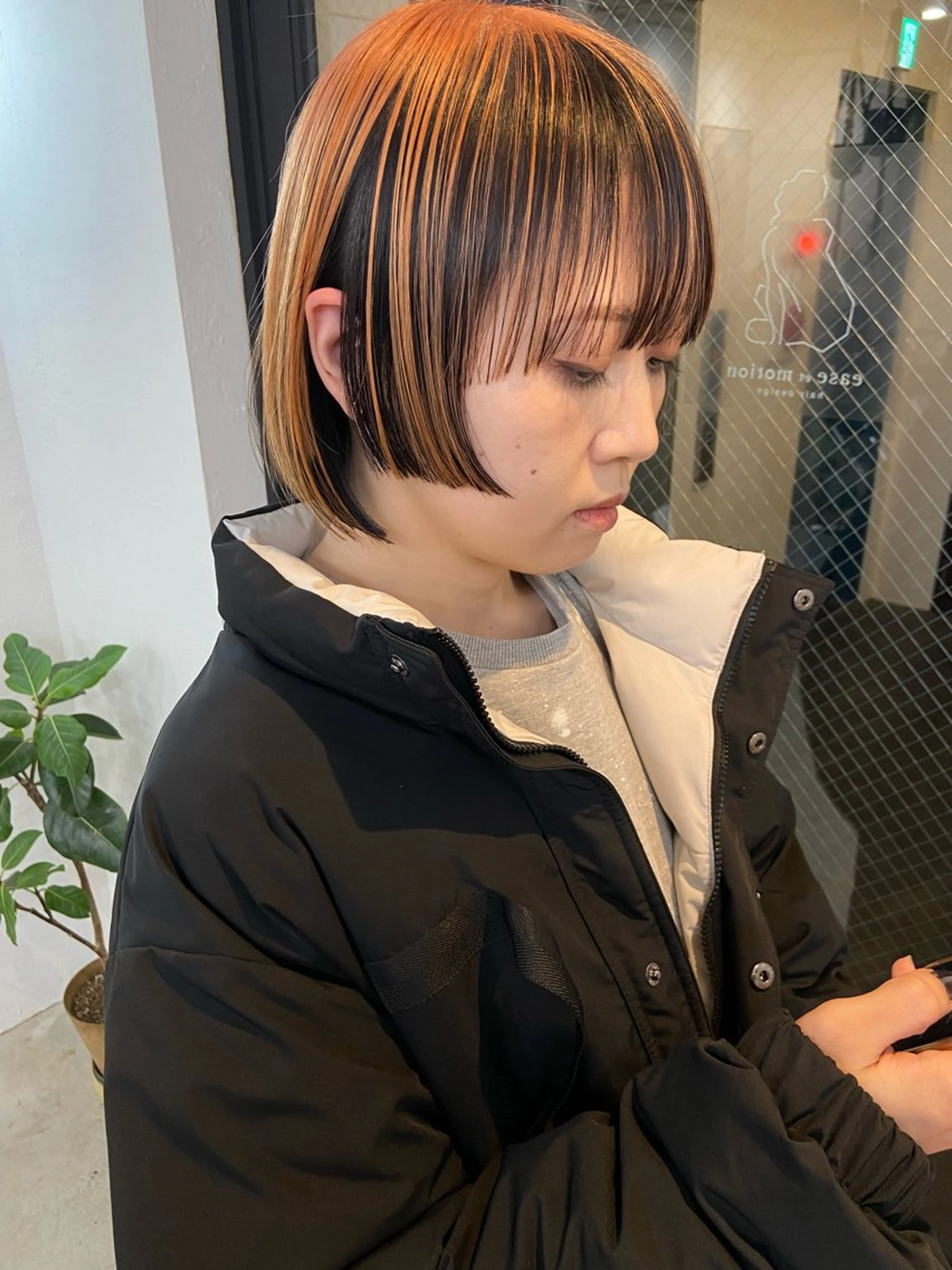 カラー ナツメダ ダイキのヘアスタイル