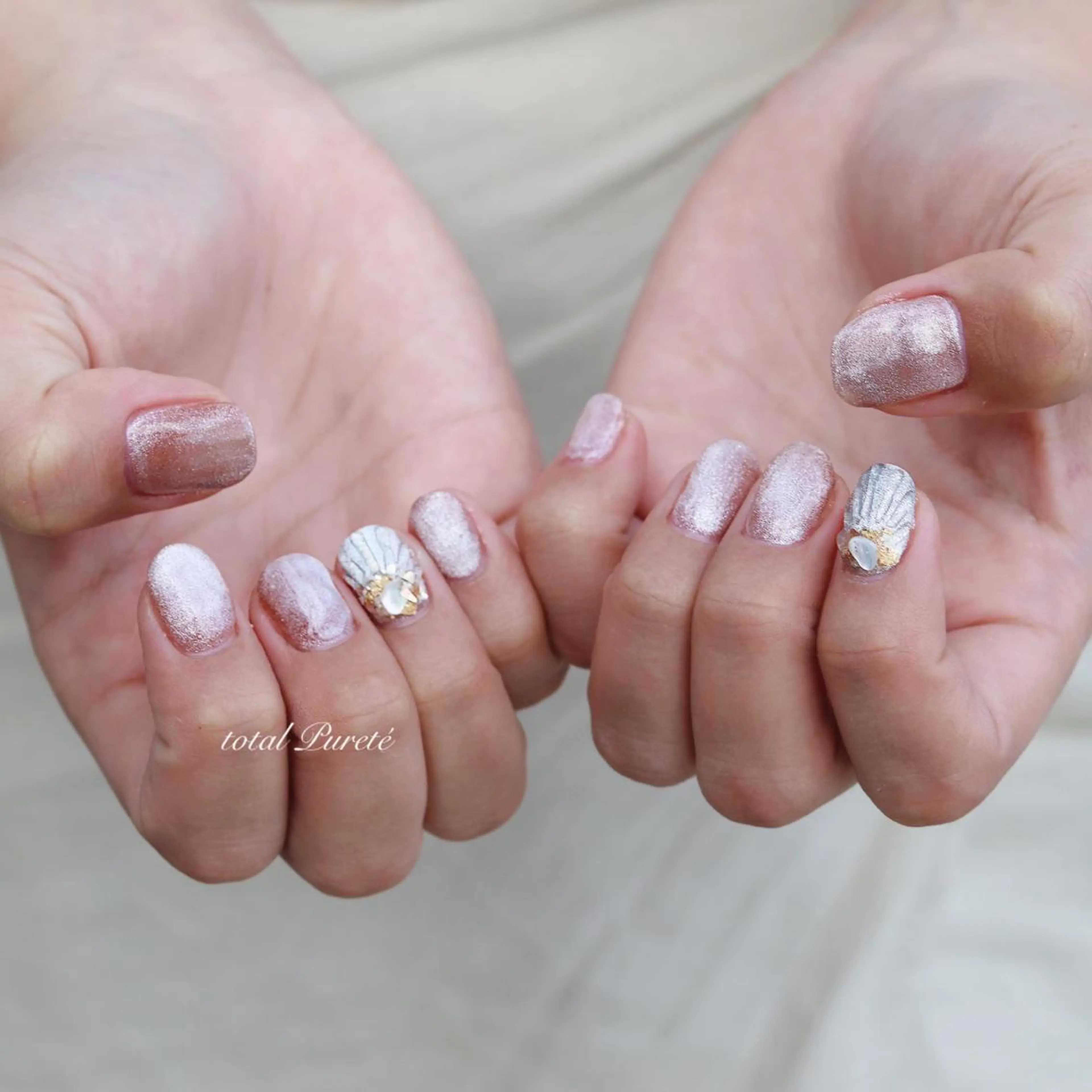 ネイル ハンドネイル nailsalon Puretéのネイルデザイン