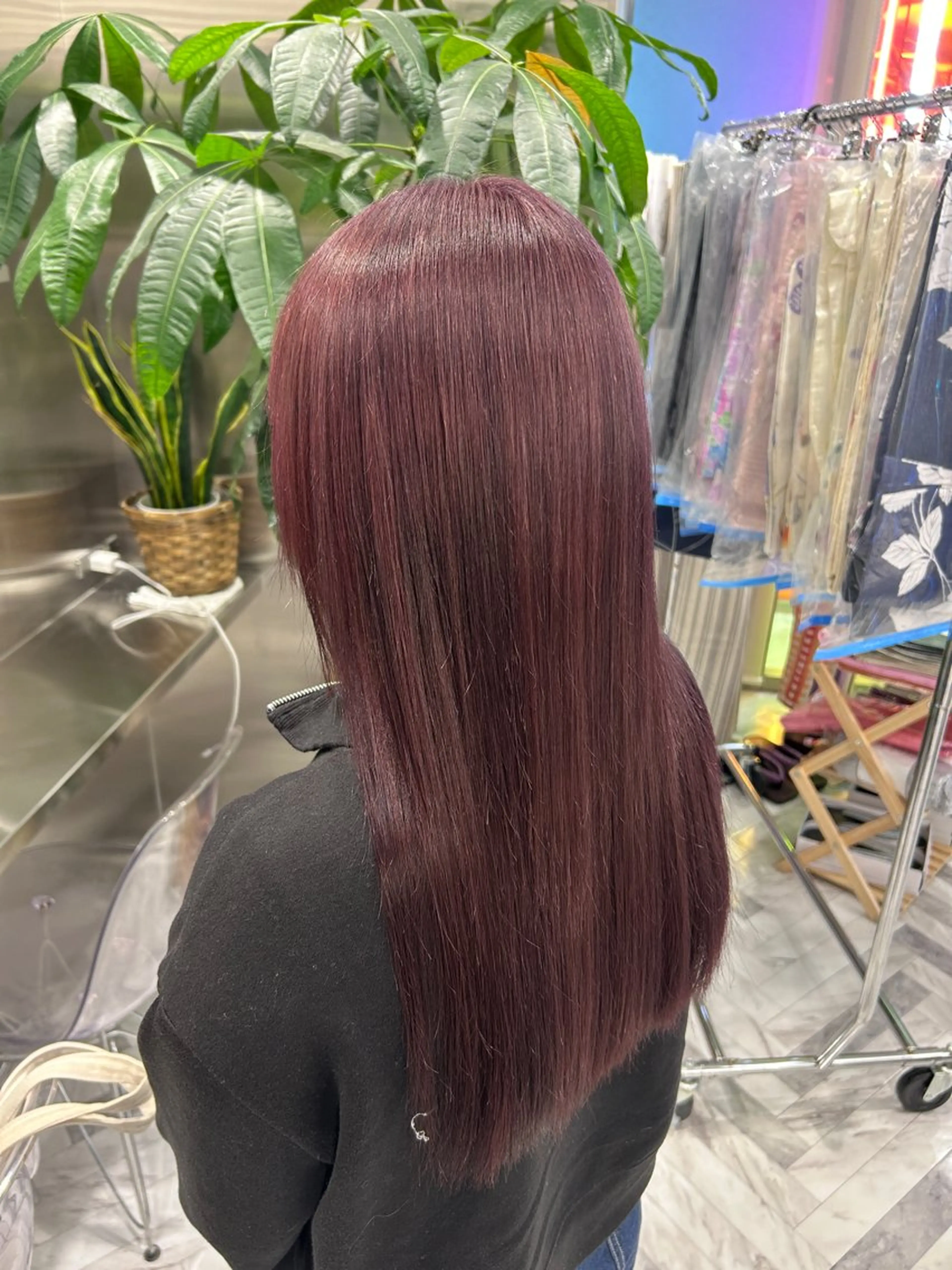 セミロング カラー カット ヘアカラー 冬っぽカラー/ マツエク/ゆきなのマツエク・マツパデザイン