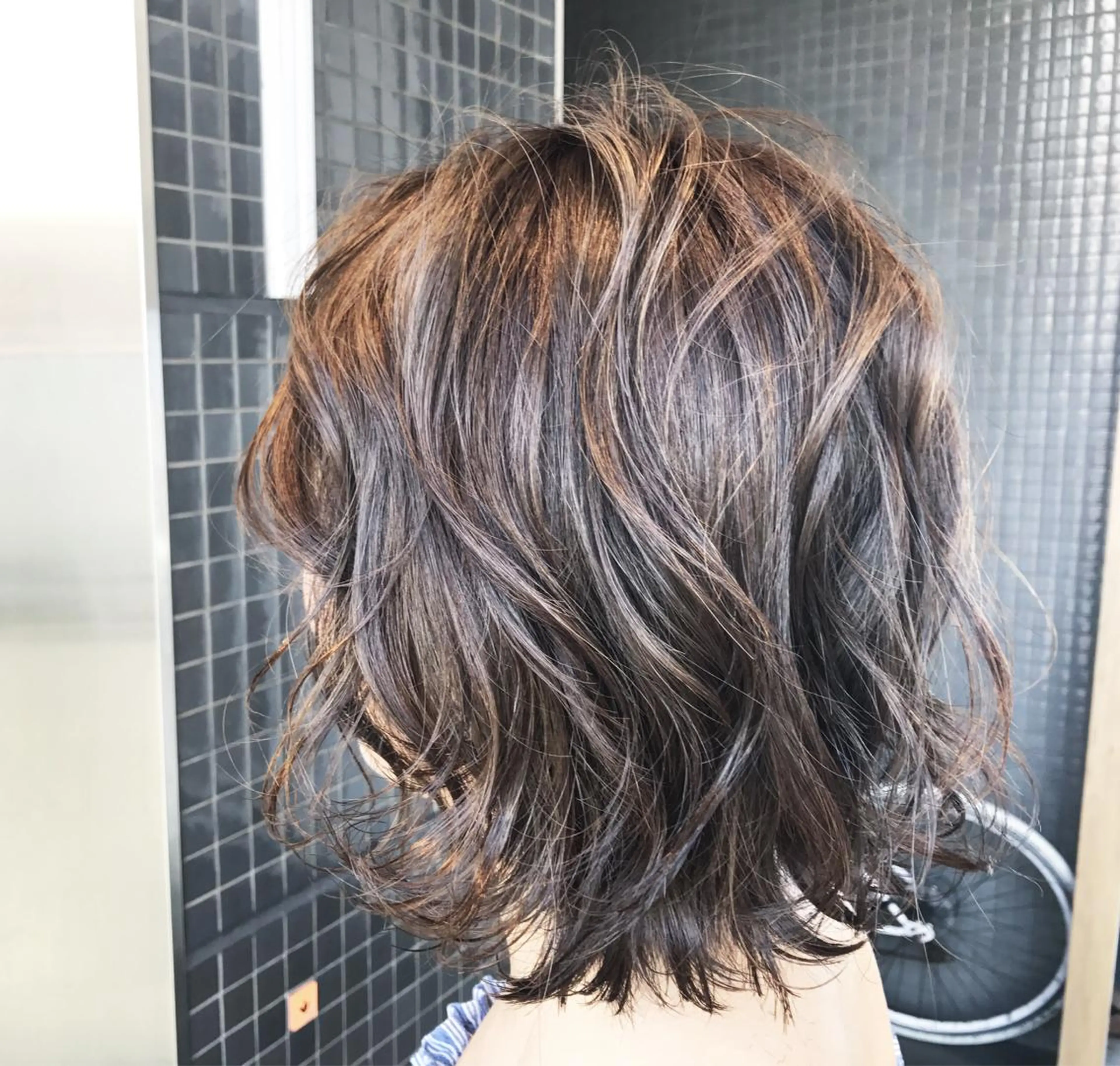 ショート カラー ブラウンカラー 外国人風カラー 髪質改善サロン 心斎橋ARCHEのヘアスタイル