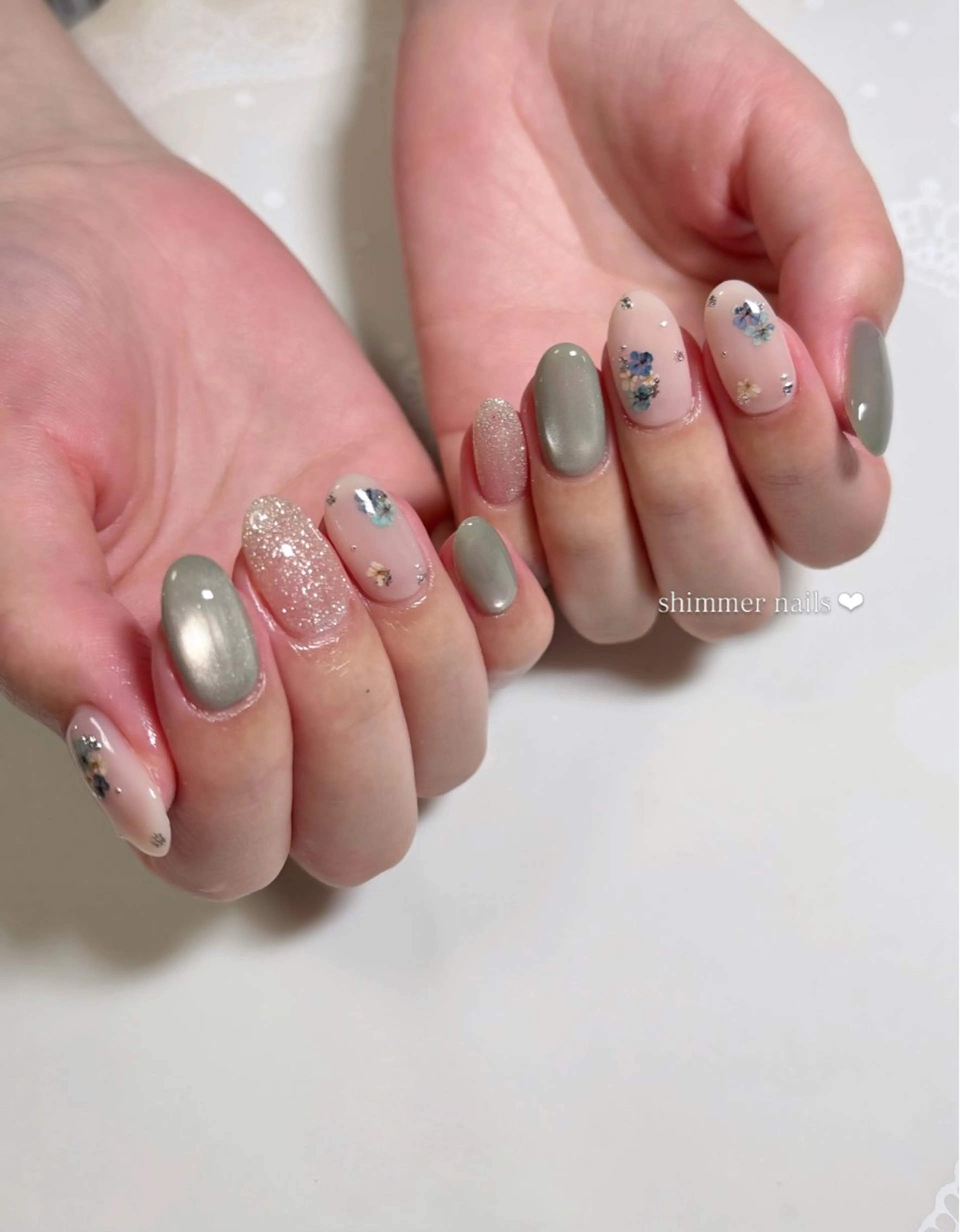 ネイル shimmer nailsのネイルデザイン