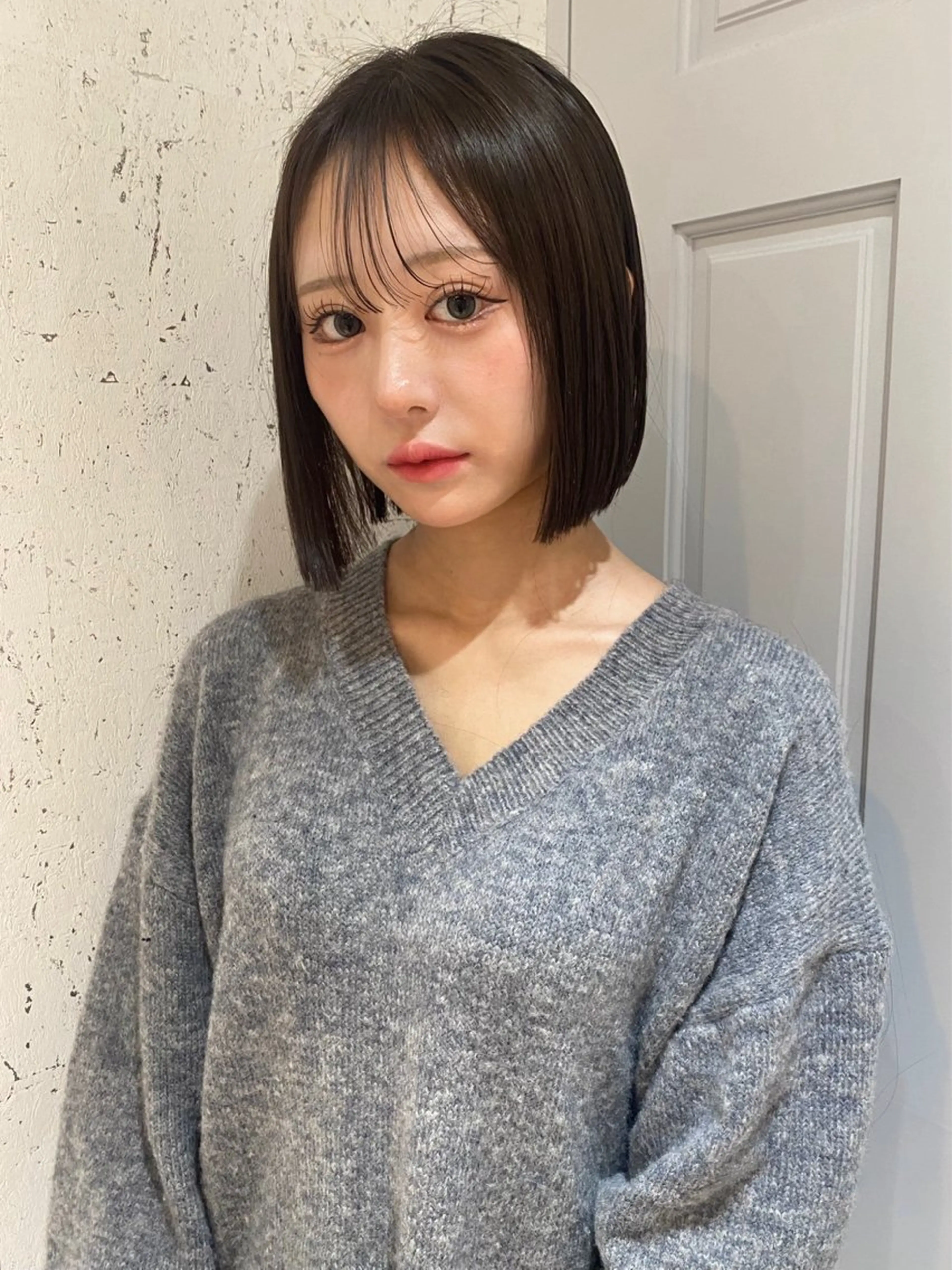 ショート カラー 透明感カラー カット ヘアカラー トリートメント mai / linoah˚✧のヘアスタイル