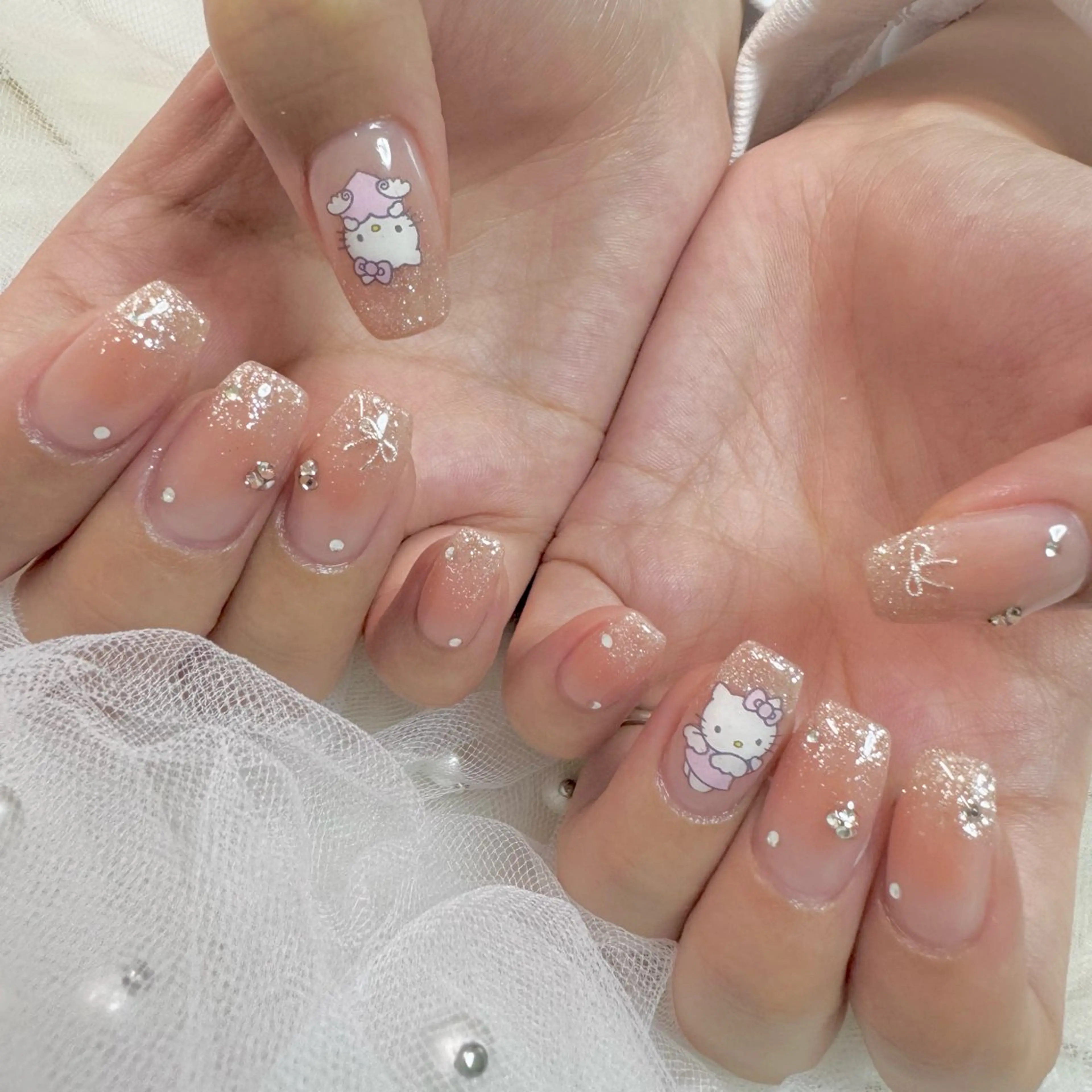 ネイル ワンホンネイル nail salon e'mu💐のネイルデザイン
