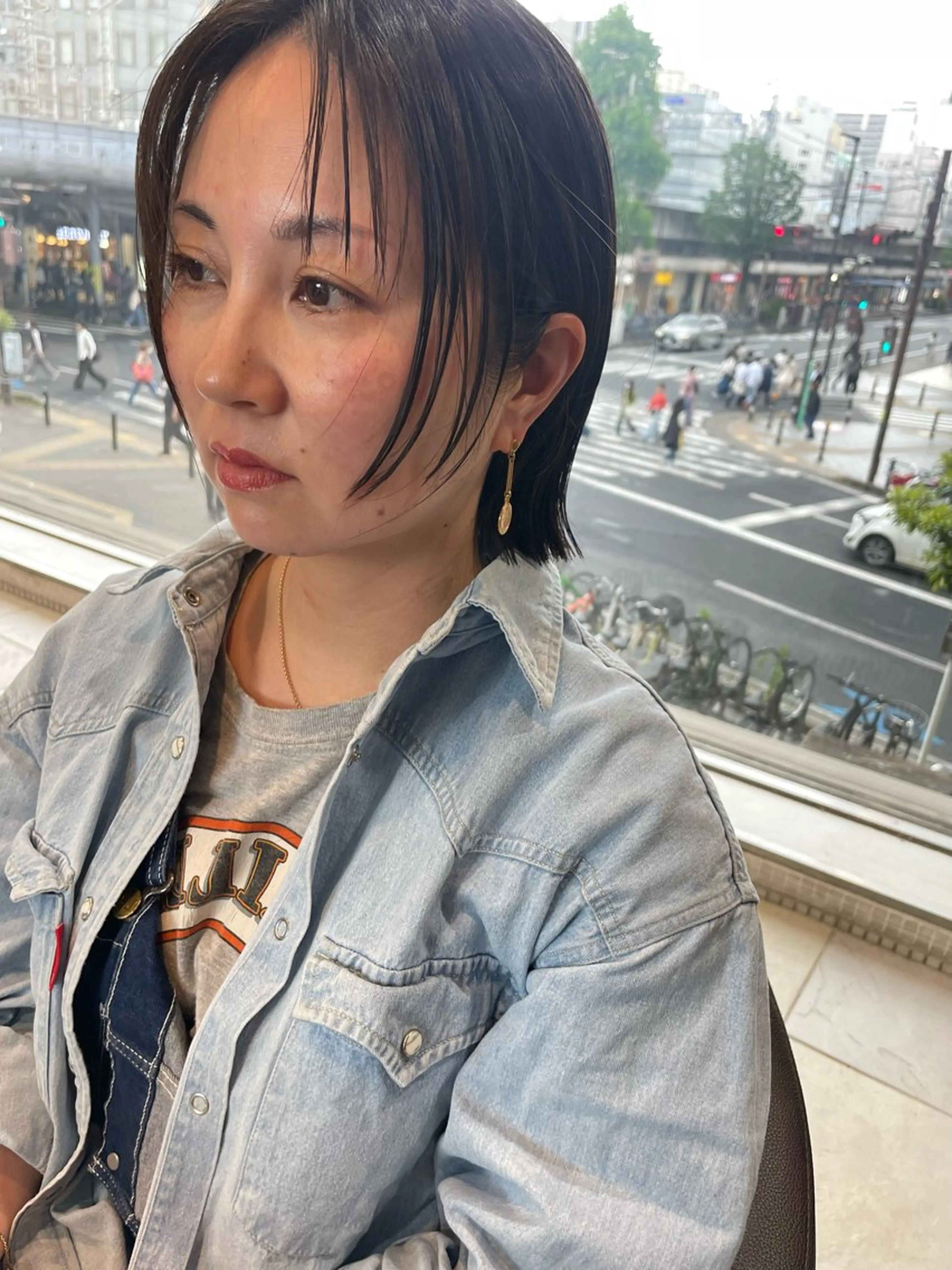 ショート 縮毛矯正 デュファブル　高橋 慶一のヘアスタイル