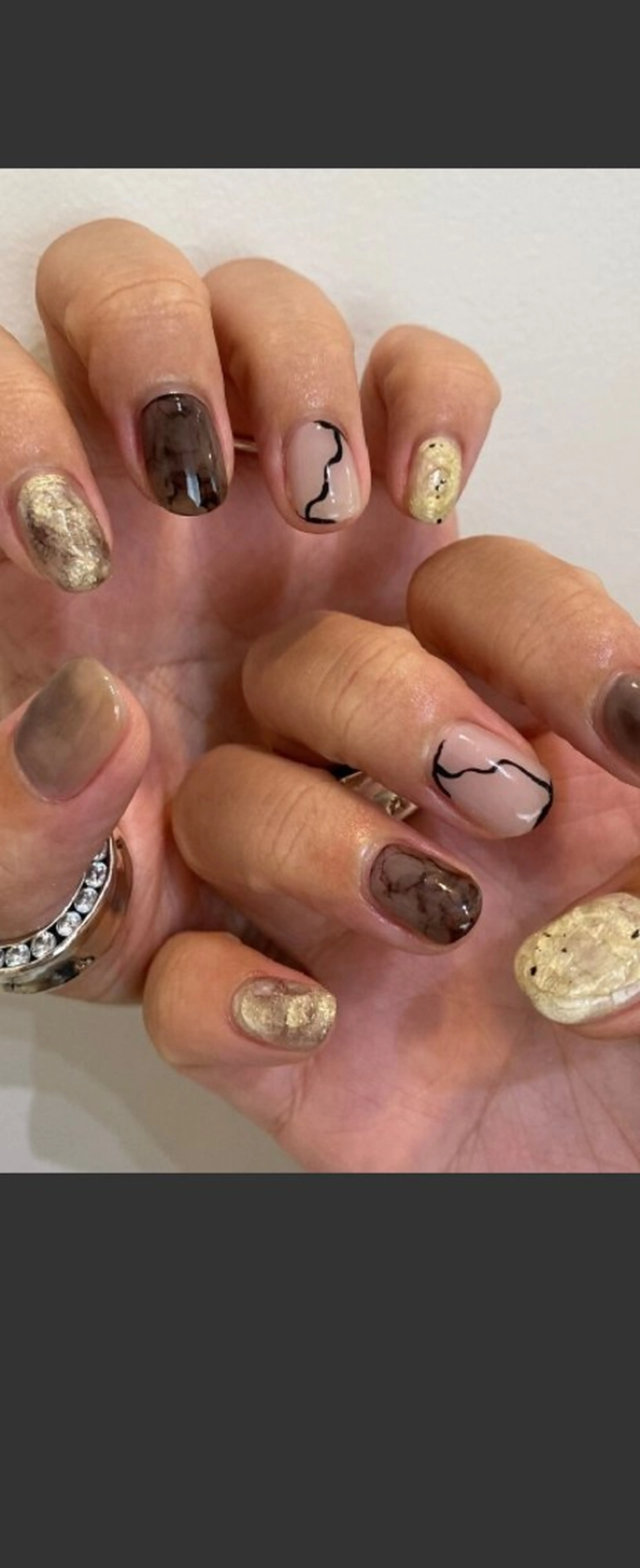 デザインネイルの写真