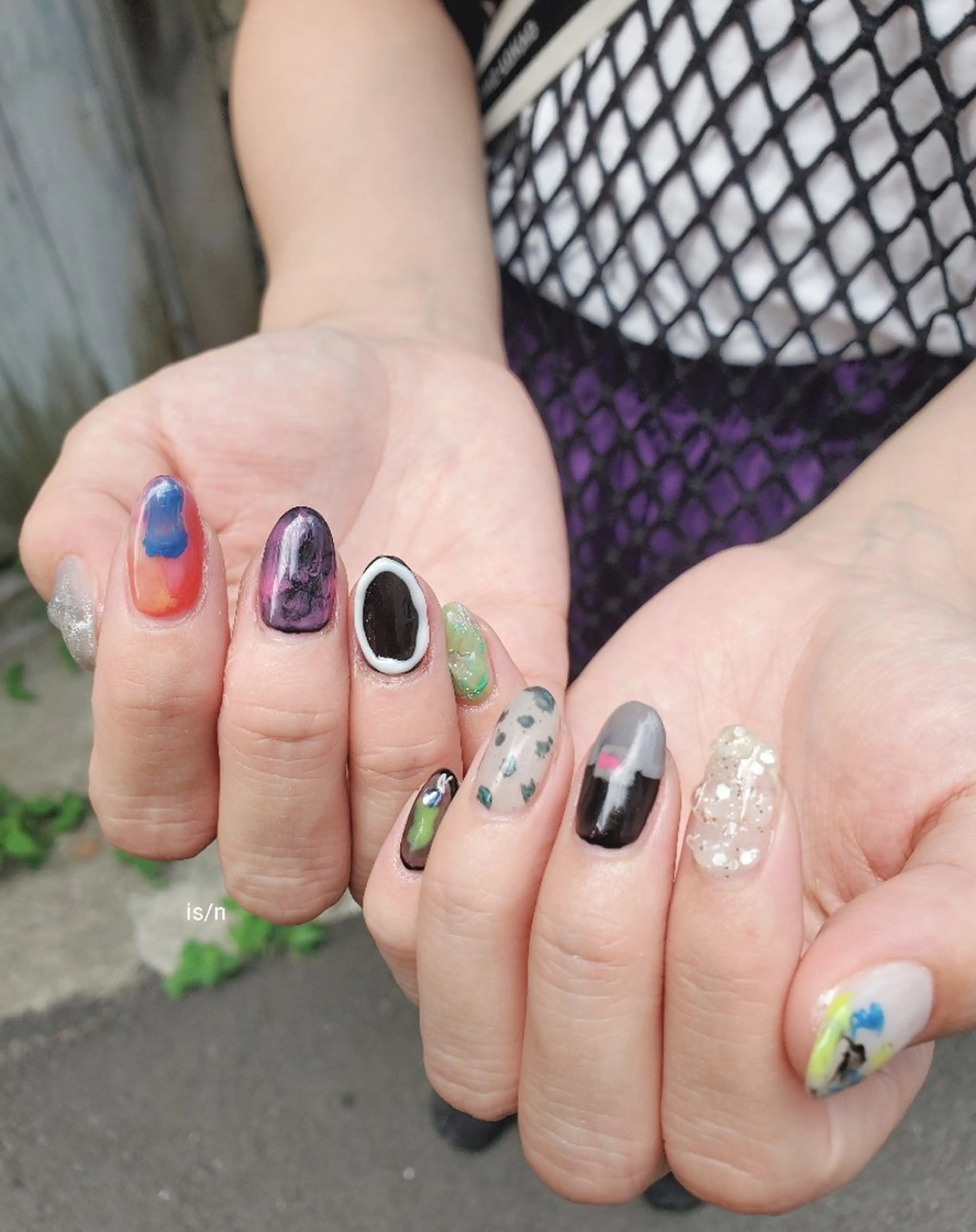 ネイル ハンドネイル 店長 佐藤のネイルデザイン