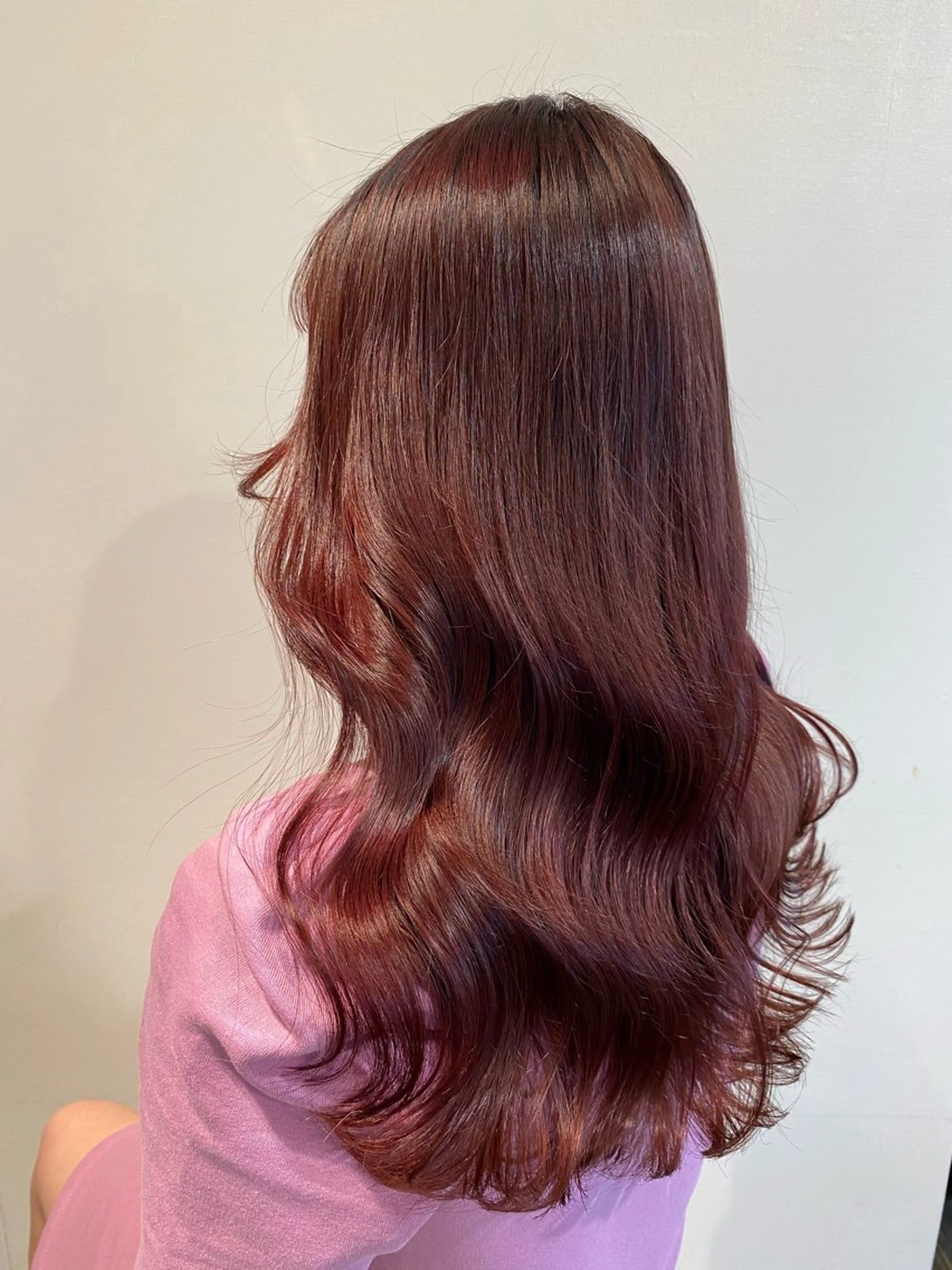 ロング カラー knock【ノック】所属・烏丸韓国ヘア🇰🇷 ayaka🎀のヘアスタイル