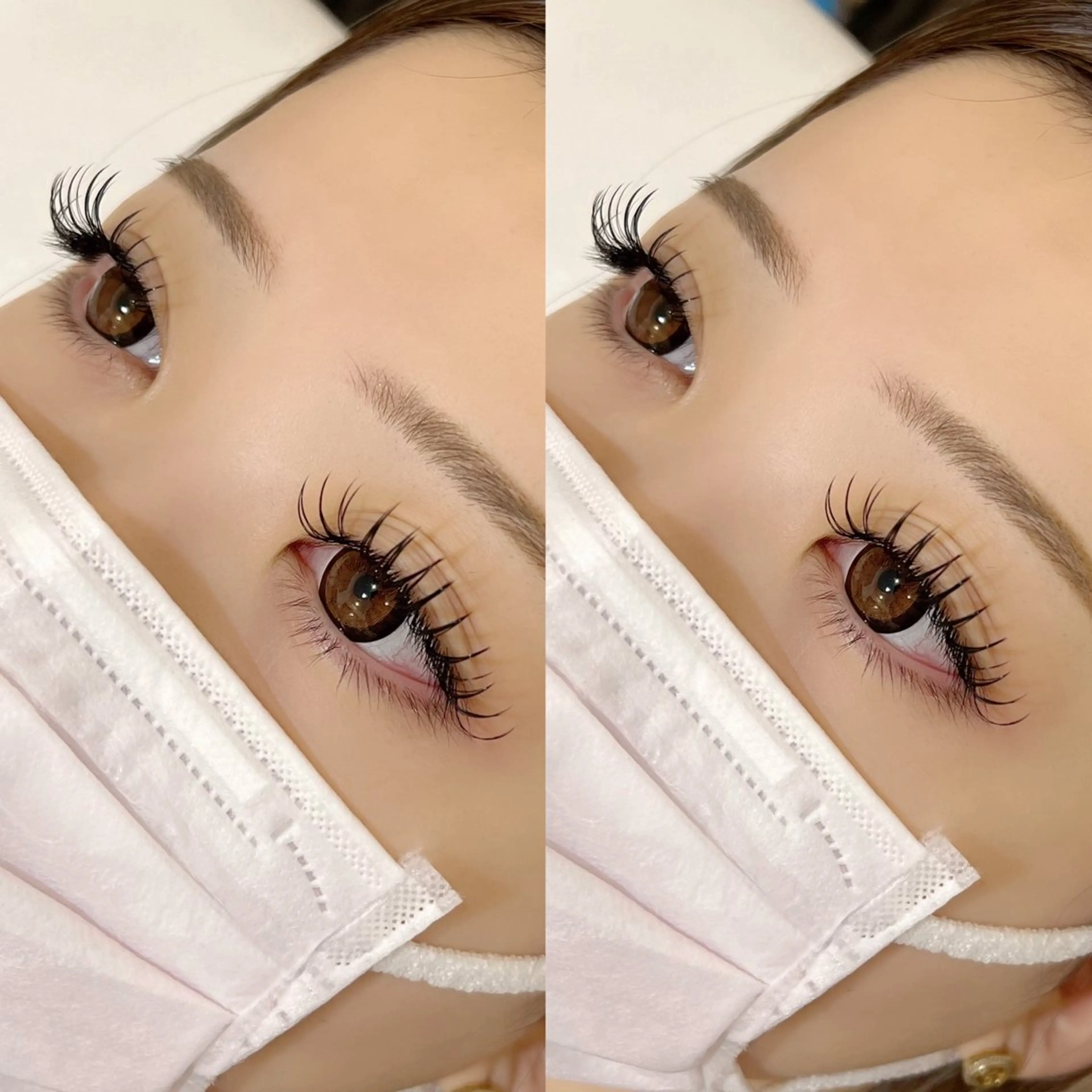 マツエク・マツパ キュート Dカール フラットラッシュ 泉頭 妃咲のマツエク・マツパデザイン