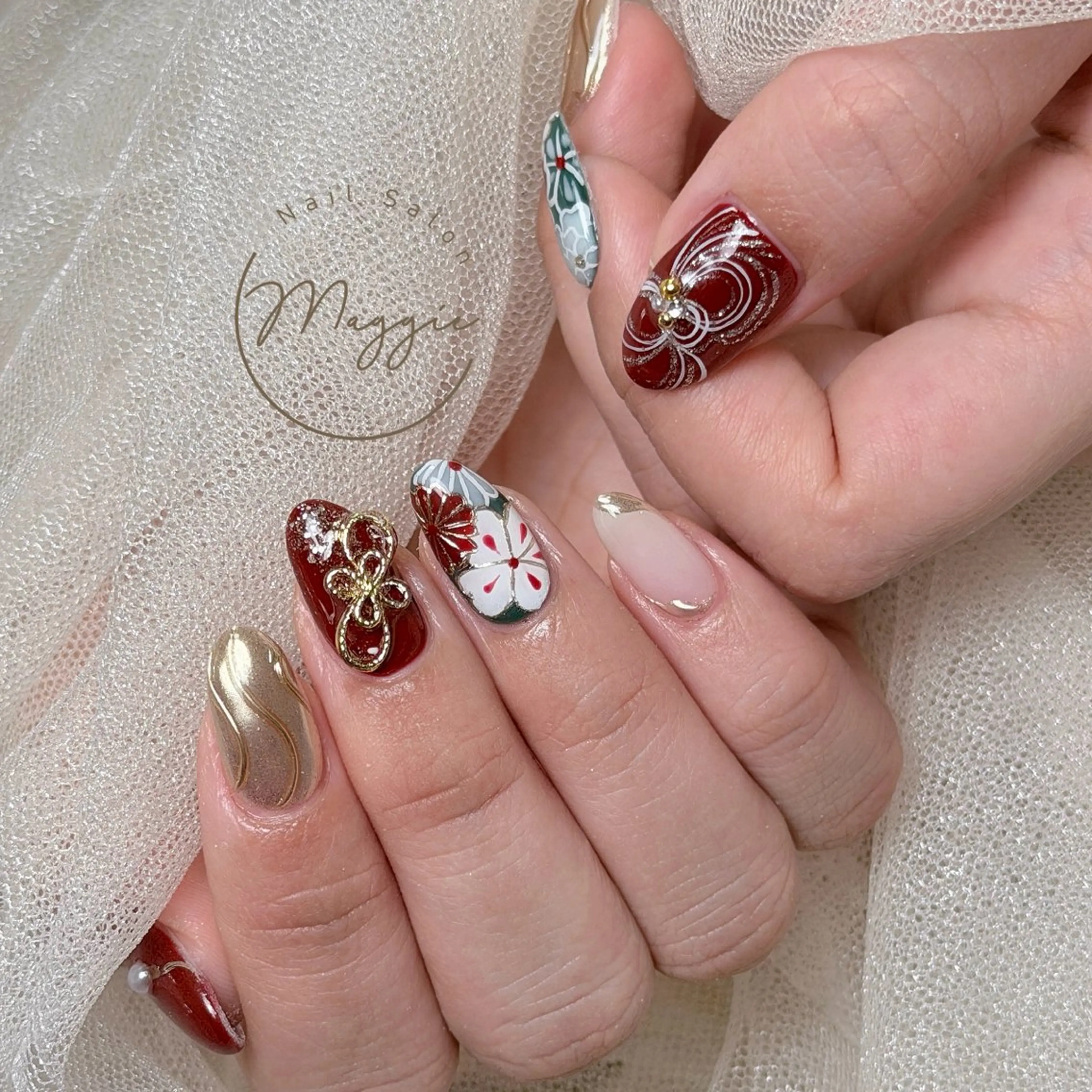 ネイル Maggie Nail🦩のネイルデザイン