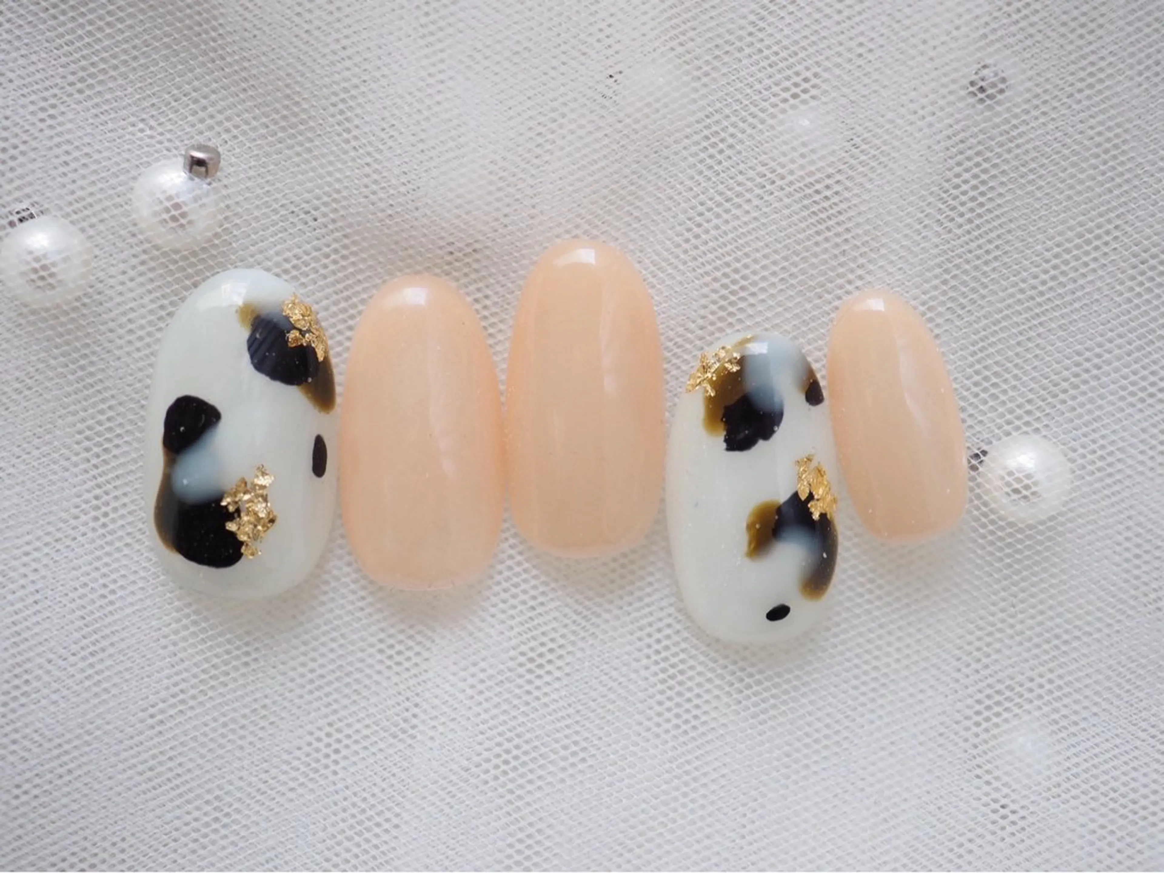 ネイル ハンドネイル トップネイリスト Ribbon立川店のネイルデザイン