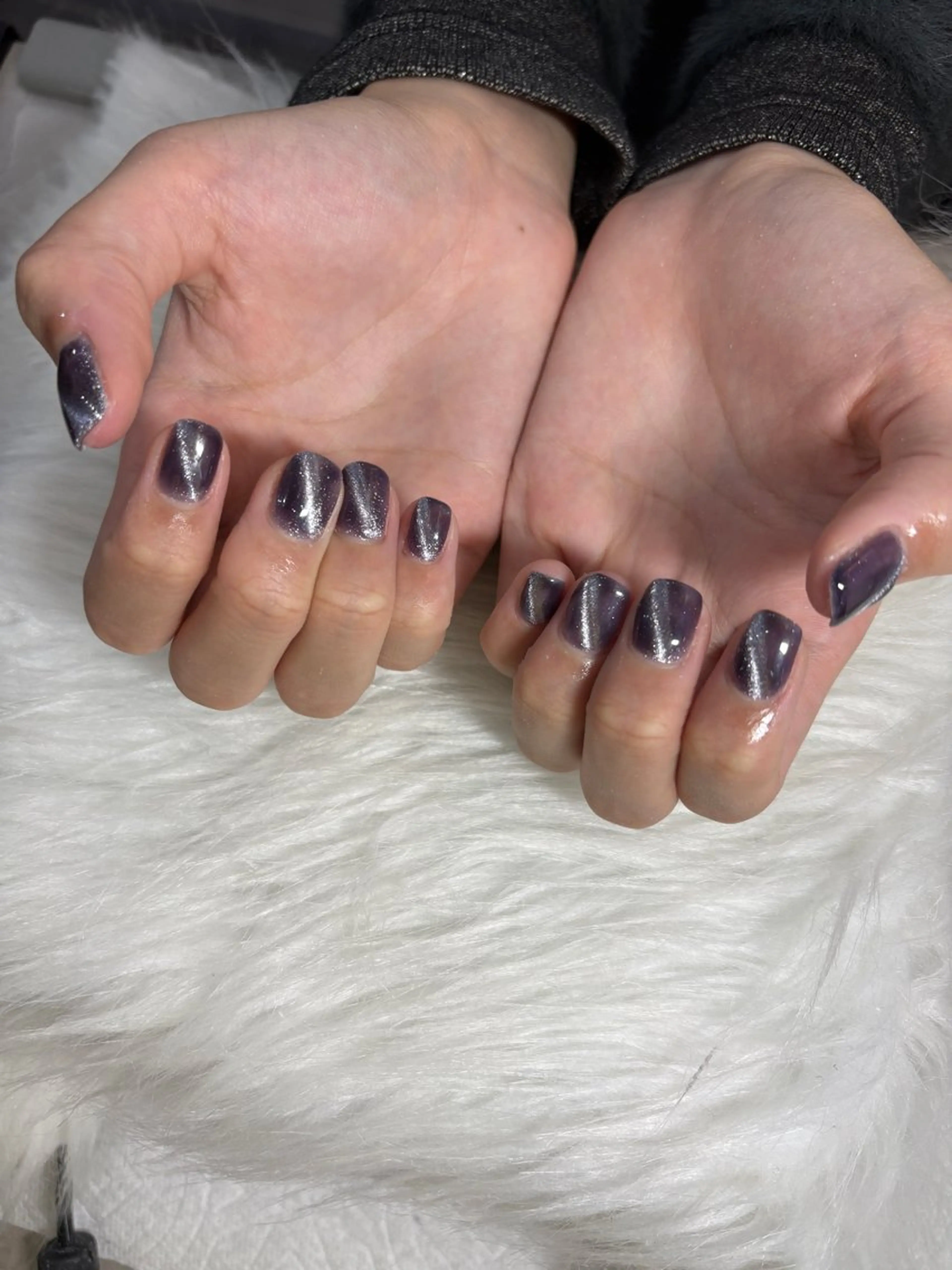 ネイル フットネイル マグネットネイル LAVISH manaのネイルデザイン