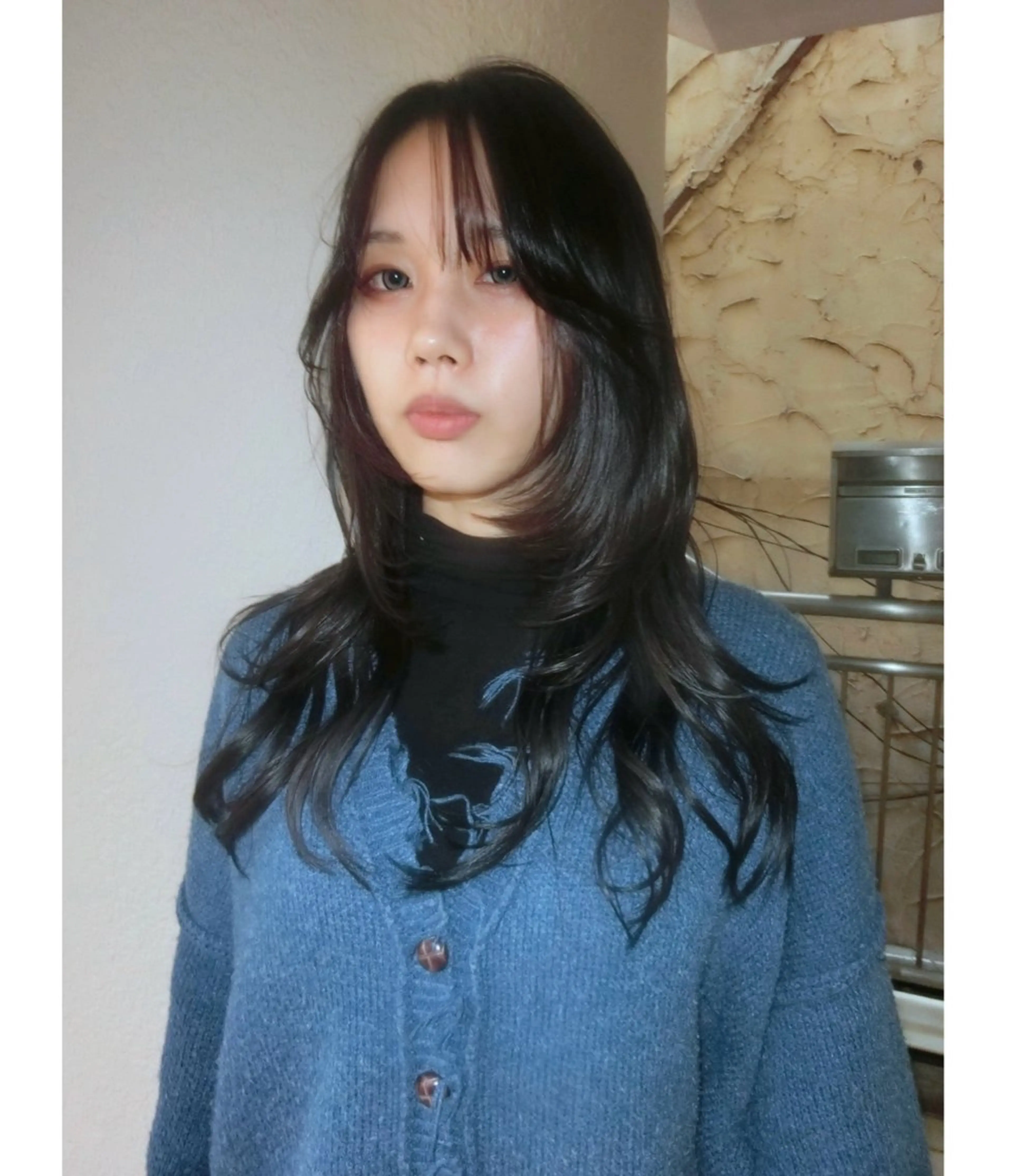 ロング レイヤーカット ハッシュカット/ MAYAのヘアスタイル