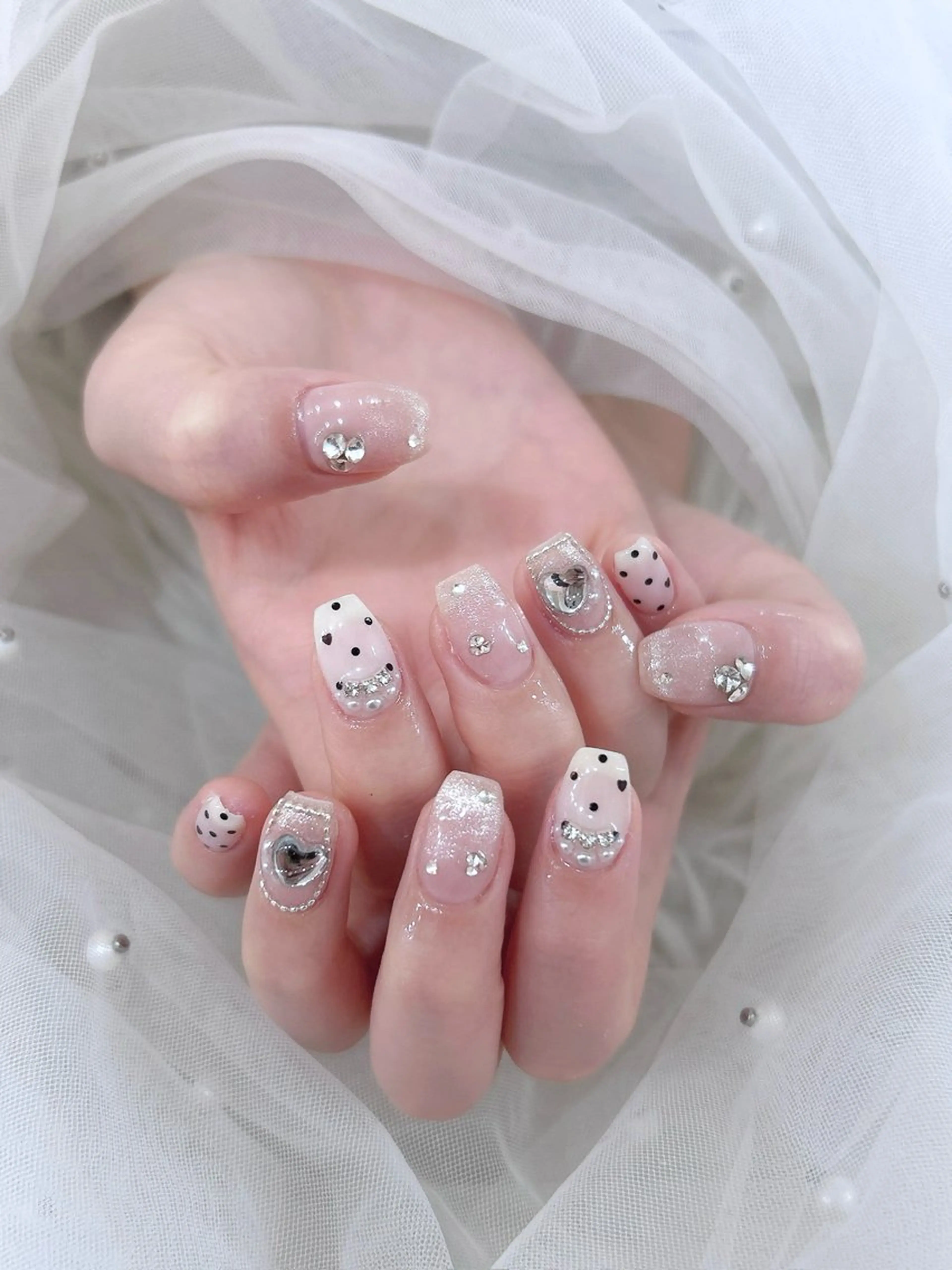 ネイル ハンドネイル 🖤みつき Puty Nailのネイルデザイン