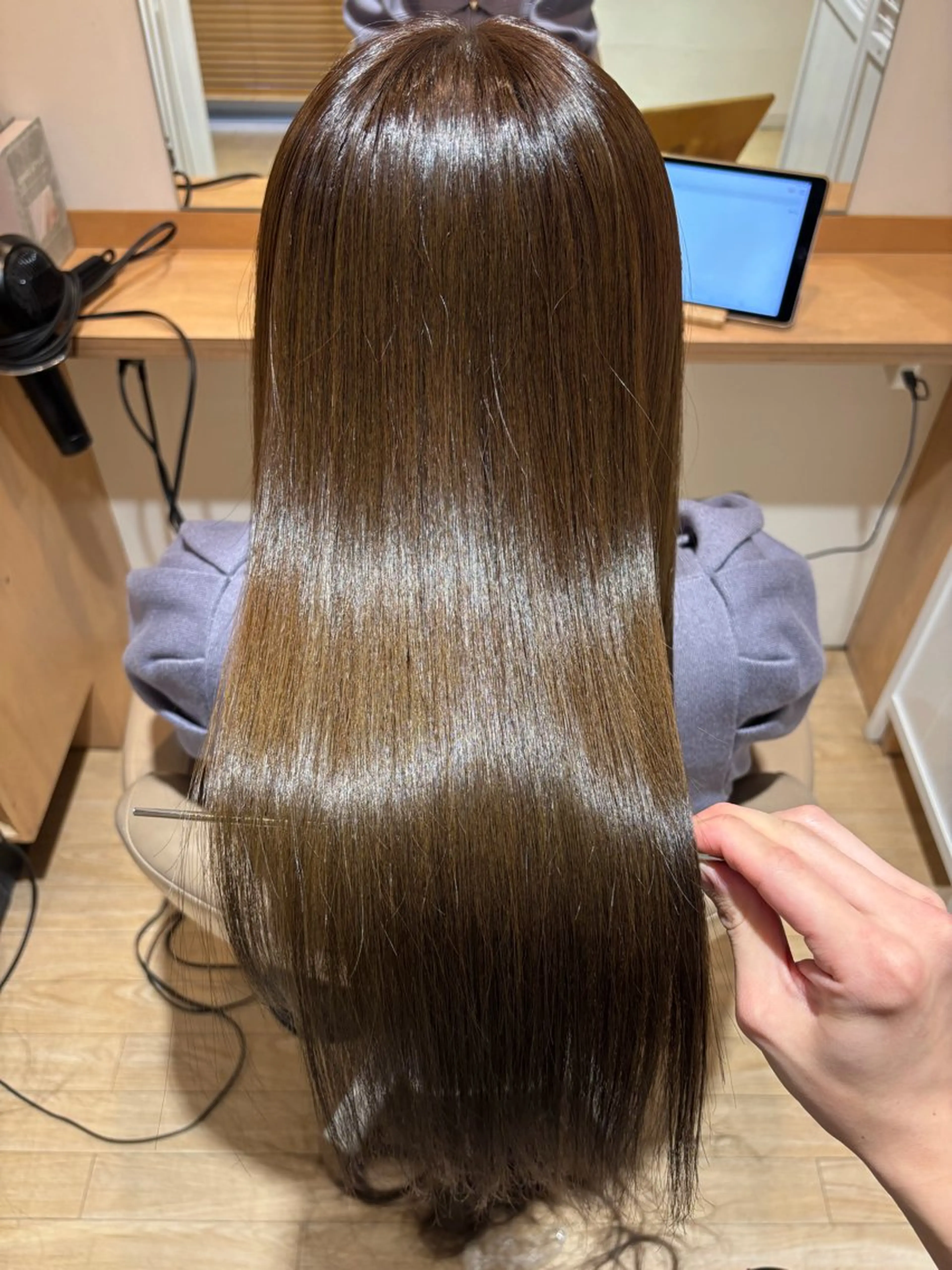 ロング カット ヘアカラー トリートメント 【Amphi Tokyo】宮原のヘアスタイル