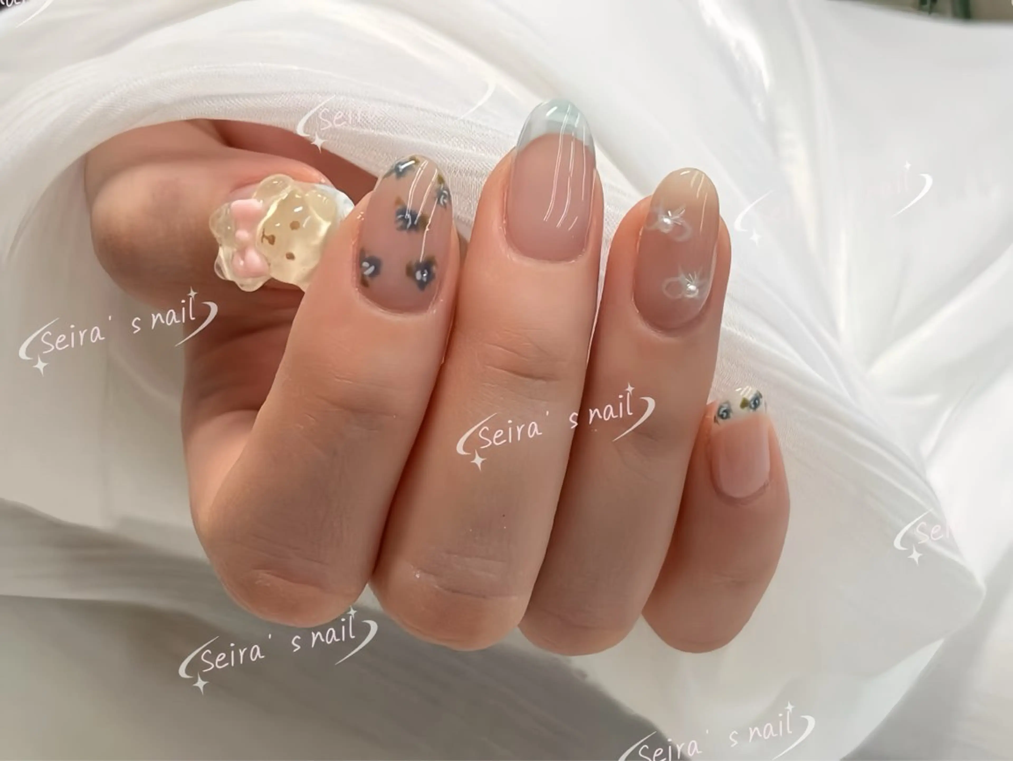 ネイル Seira ʕ•ᴥ•ʔのネイルデザイン