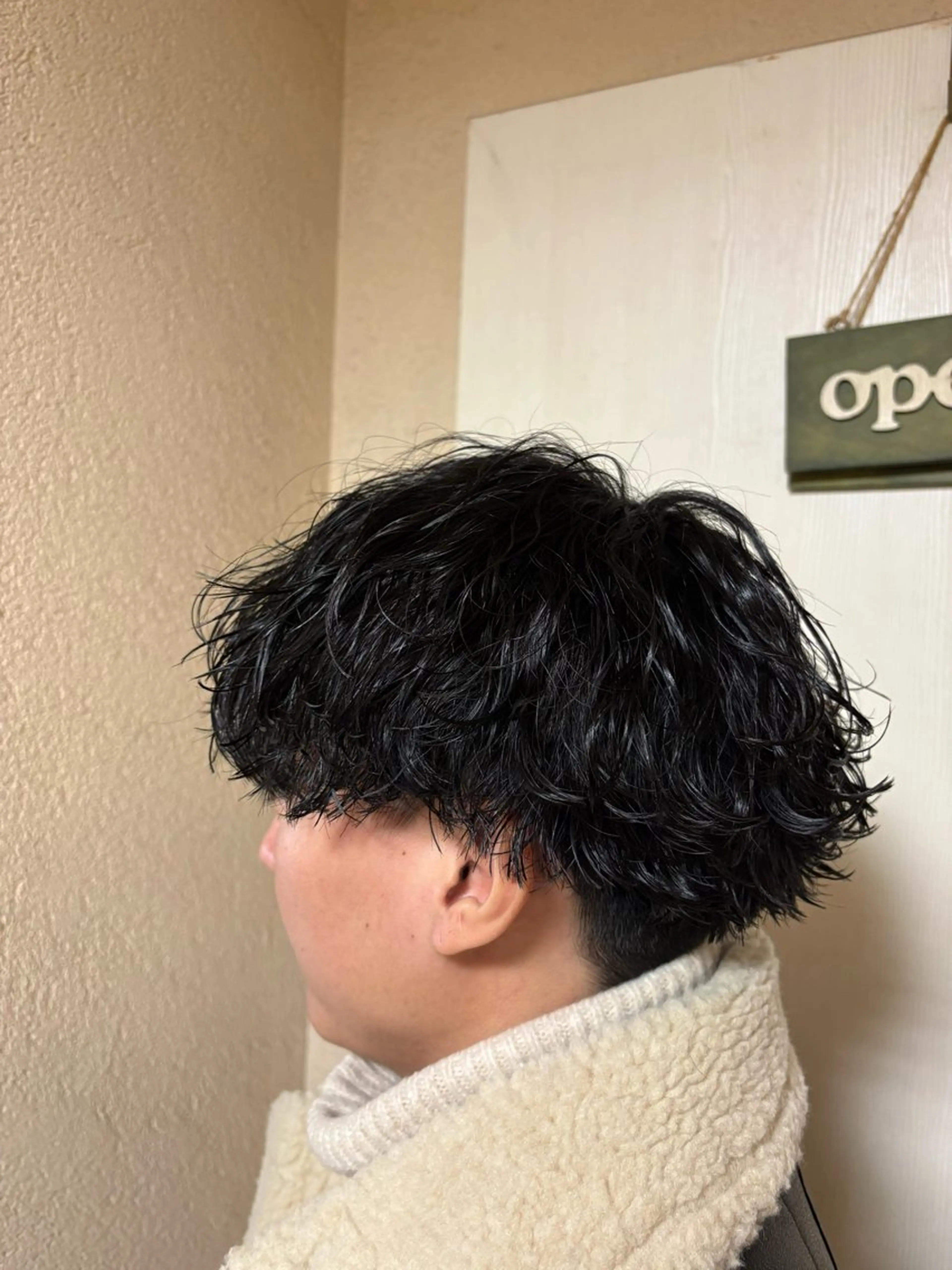 🌀カット➕波巻きパーマ🌀の写真