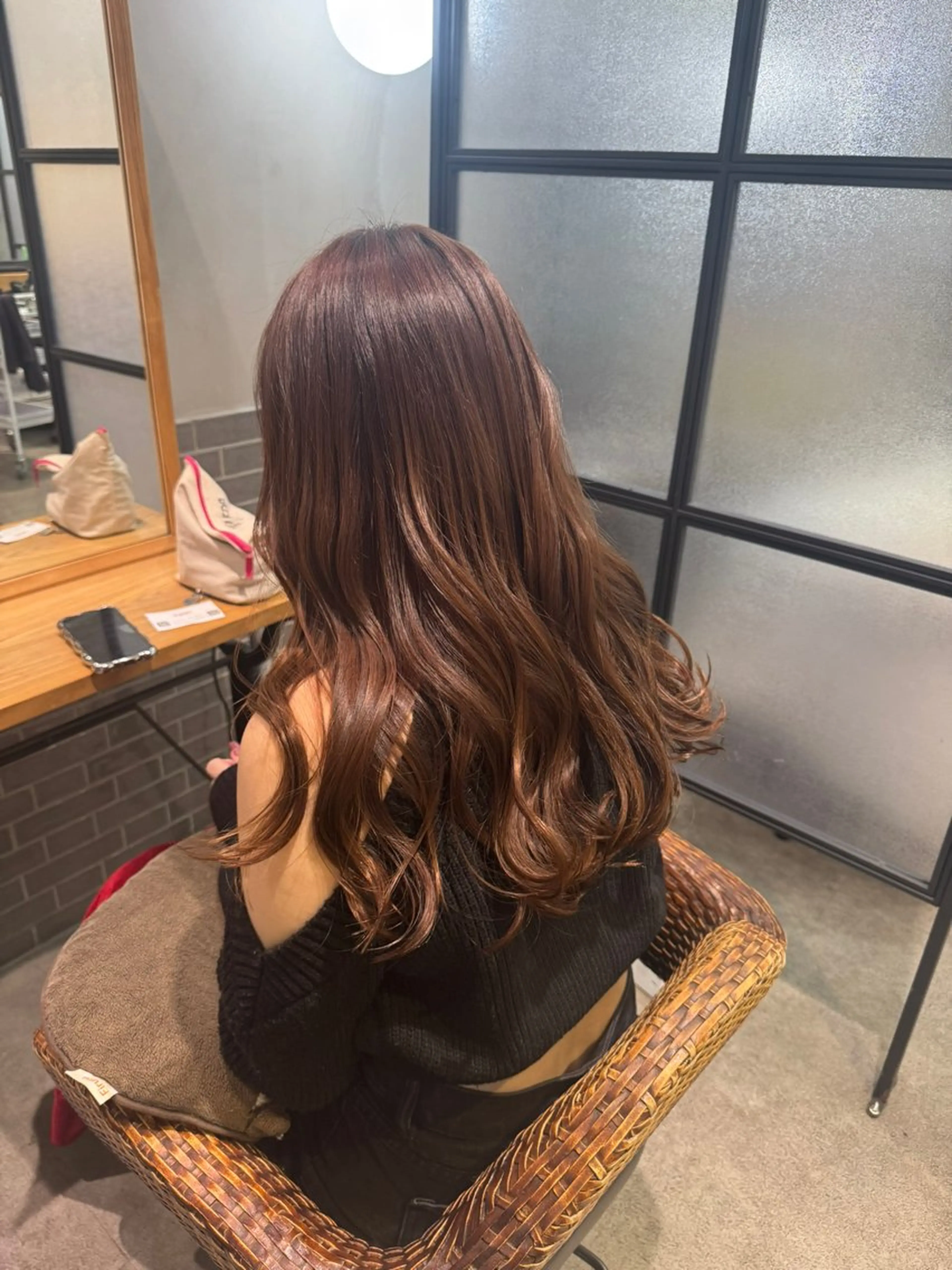 ロング トリートメント red neo あいりのヘアスタイル