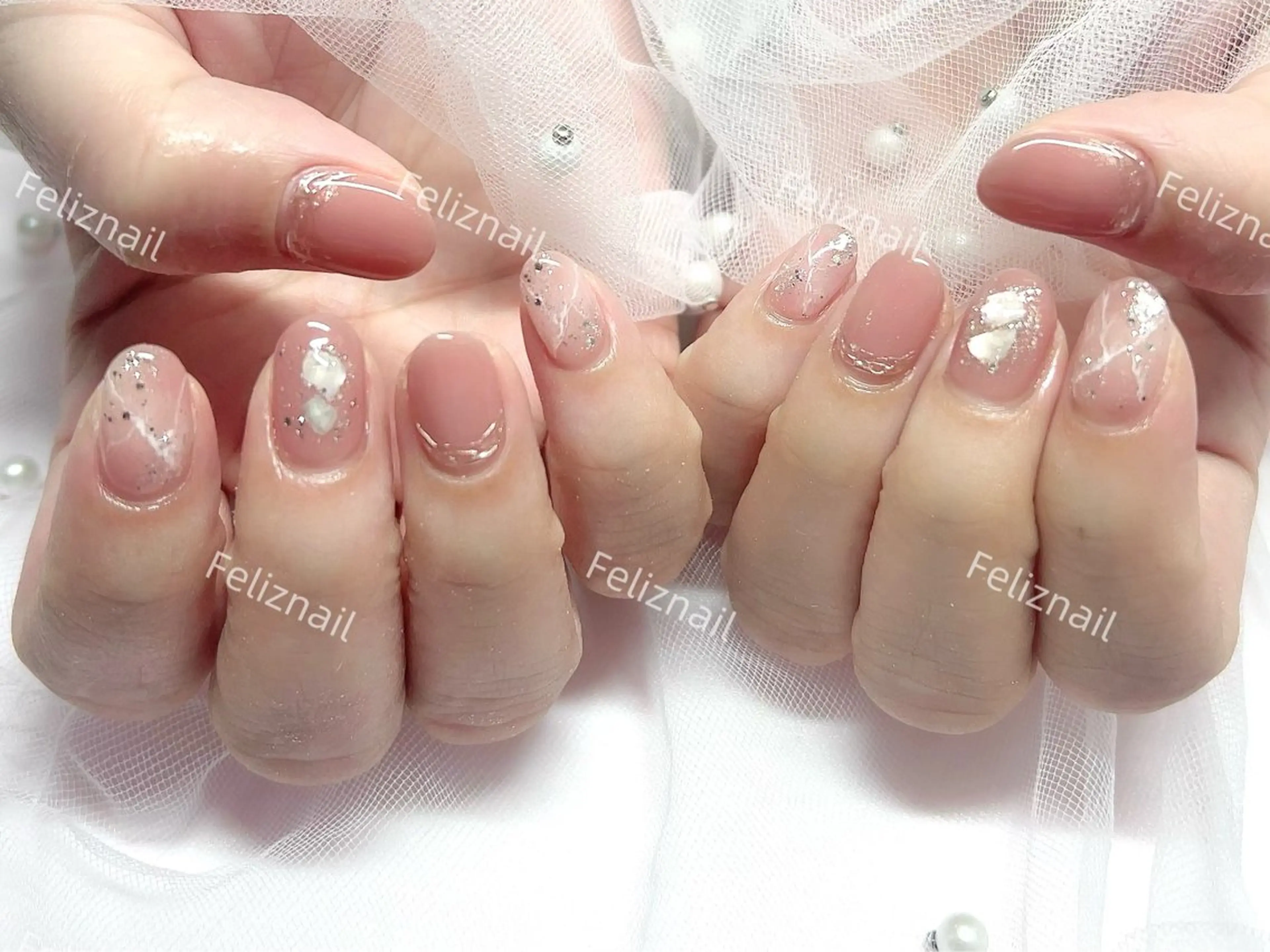 ネイル ジェルネイル グラデーション 韓国ネイル ニュアンスネイル オフィスネイル ユキカ （ネイリスト）のネイルデザイン