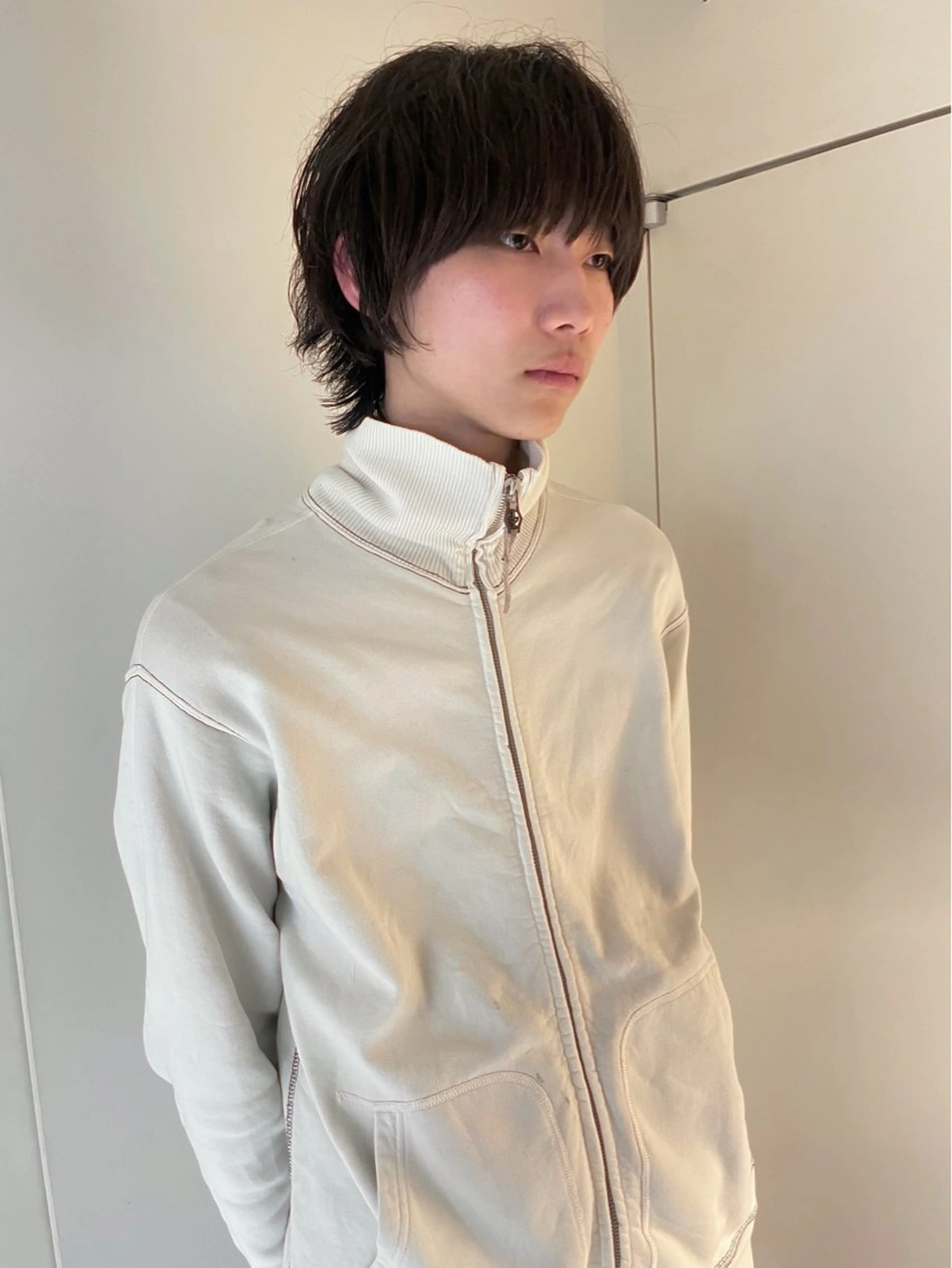 ショート メンズ メンズウルフカット ウルフカット ボブ／ショート ／表参道／REMIのヘアスタイル