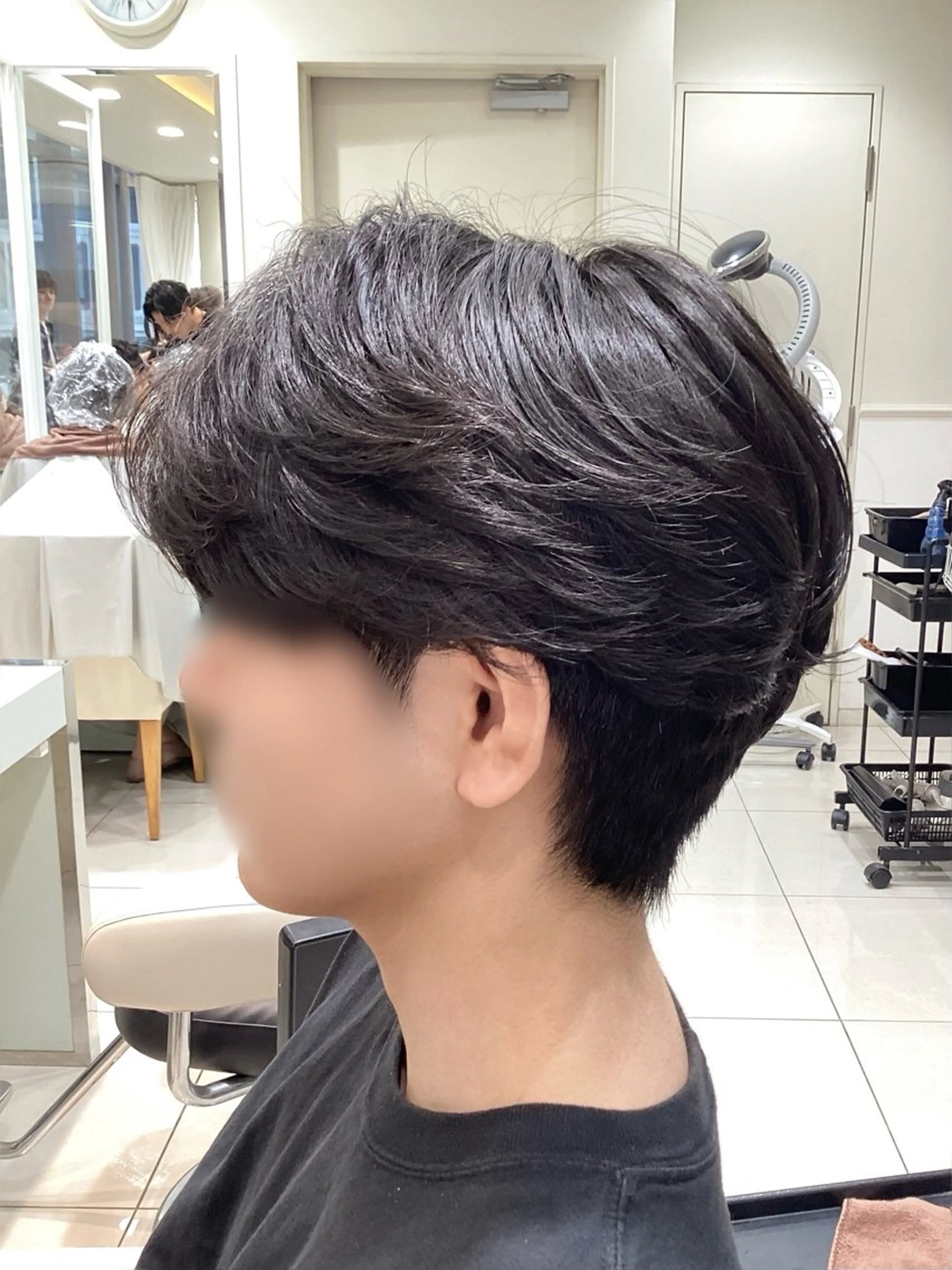 パーマ メンズ 【𝐀𝐬𝐡-池袋 】ひな 🎀💭のヘアスタイル