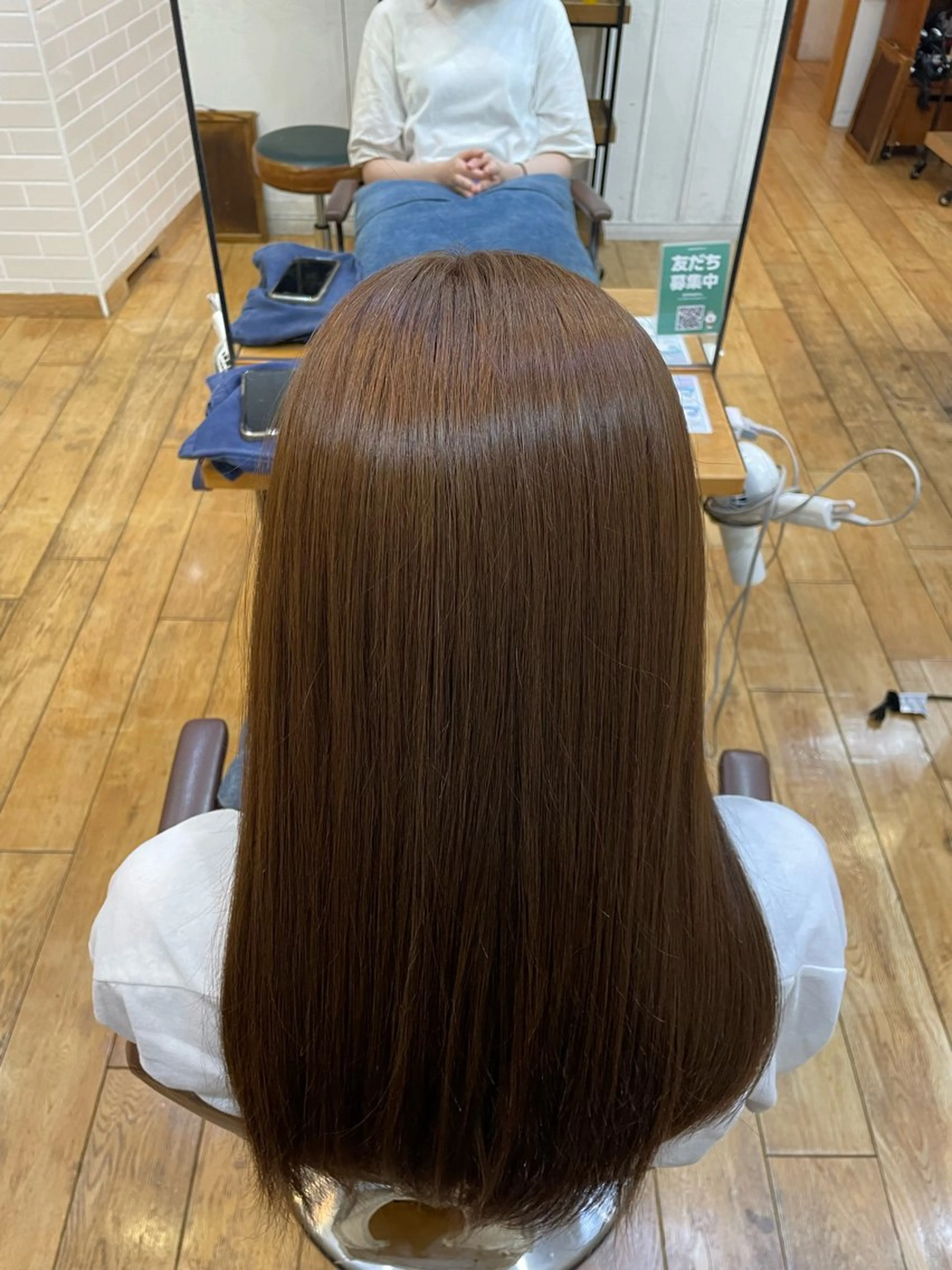 🌼ノンダメージカラー+ダメージ補修トリートメント🌼の写真