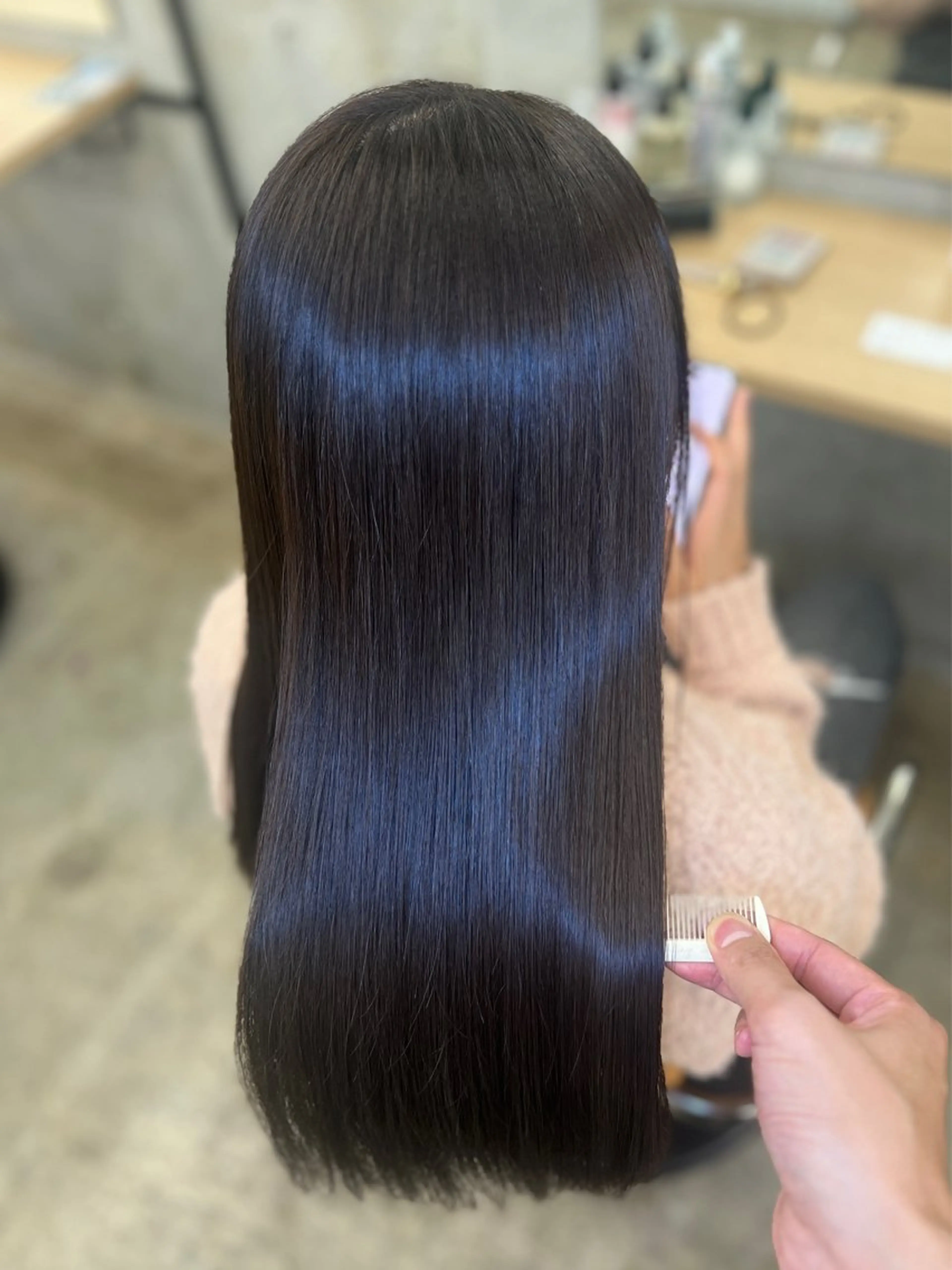 セミロング カラー カット ヘアカラー トリートメント ✨艶髪職人 しょうたろう✨のヘアスタイル