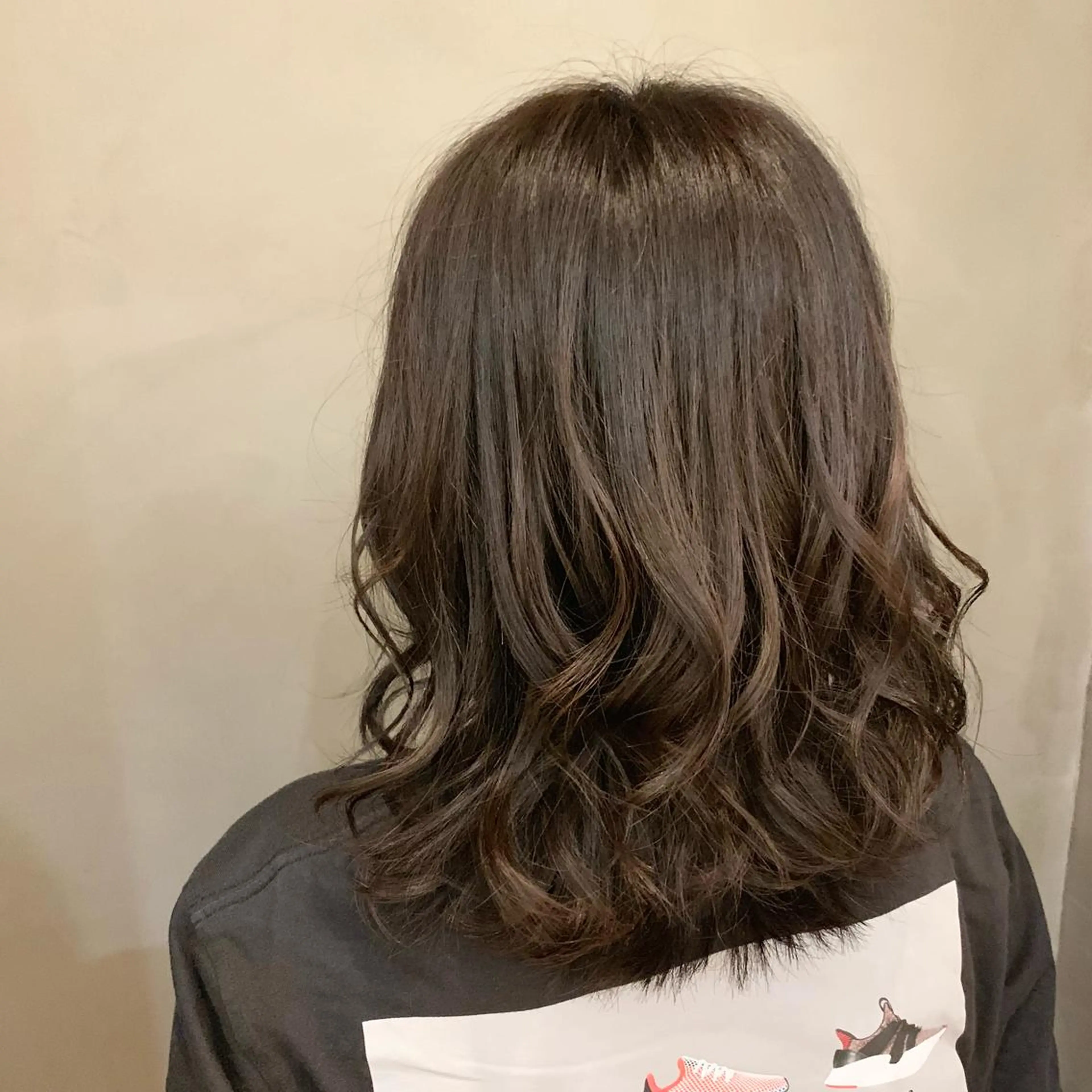 ミディアム Geniee horie所属・ともや 髪質改善縮毛矯正のヘアスタイル