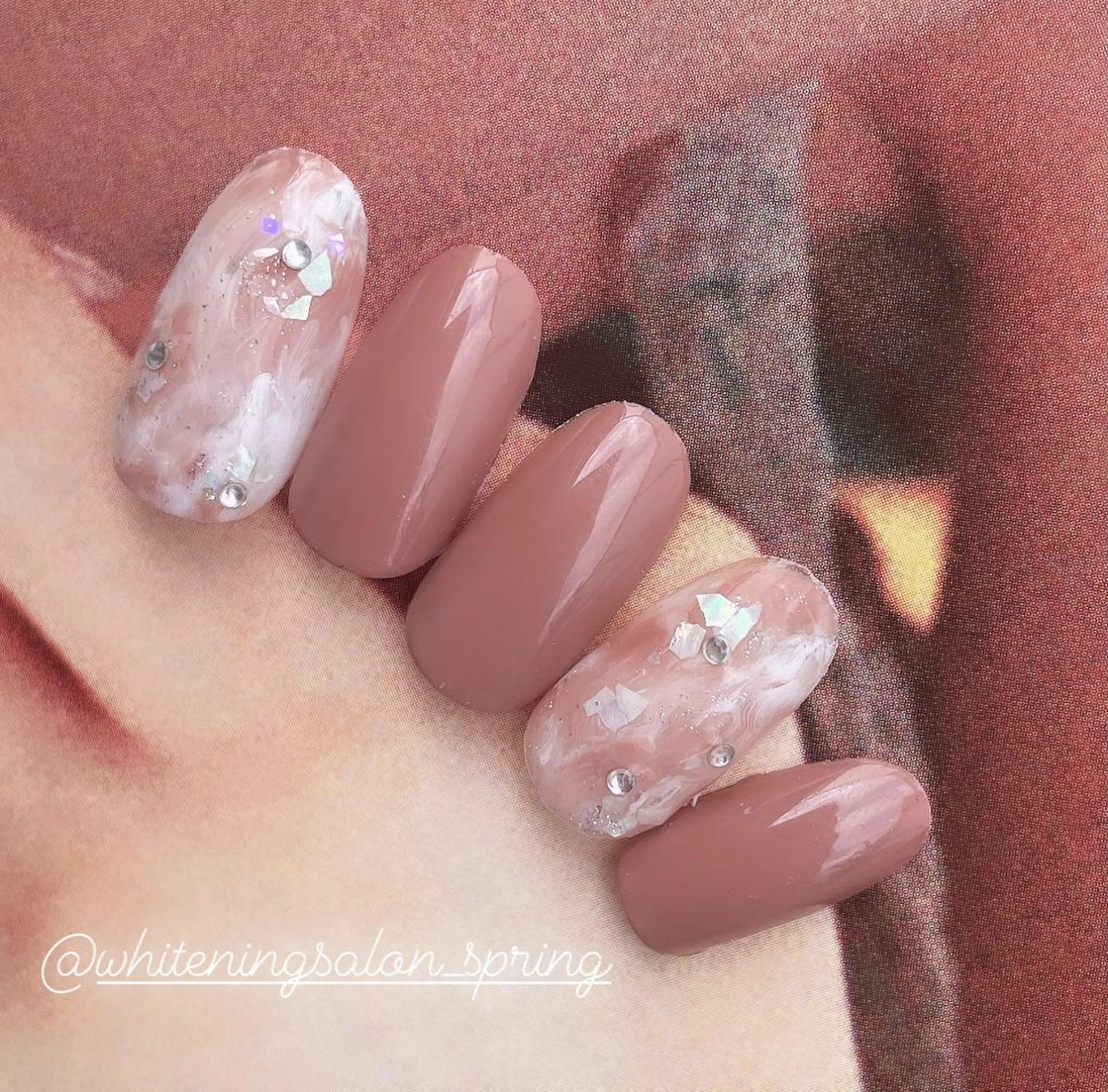 ネイル シンプルネイル Nakao Hitomiのネイルデザイン