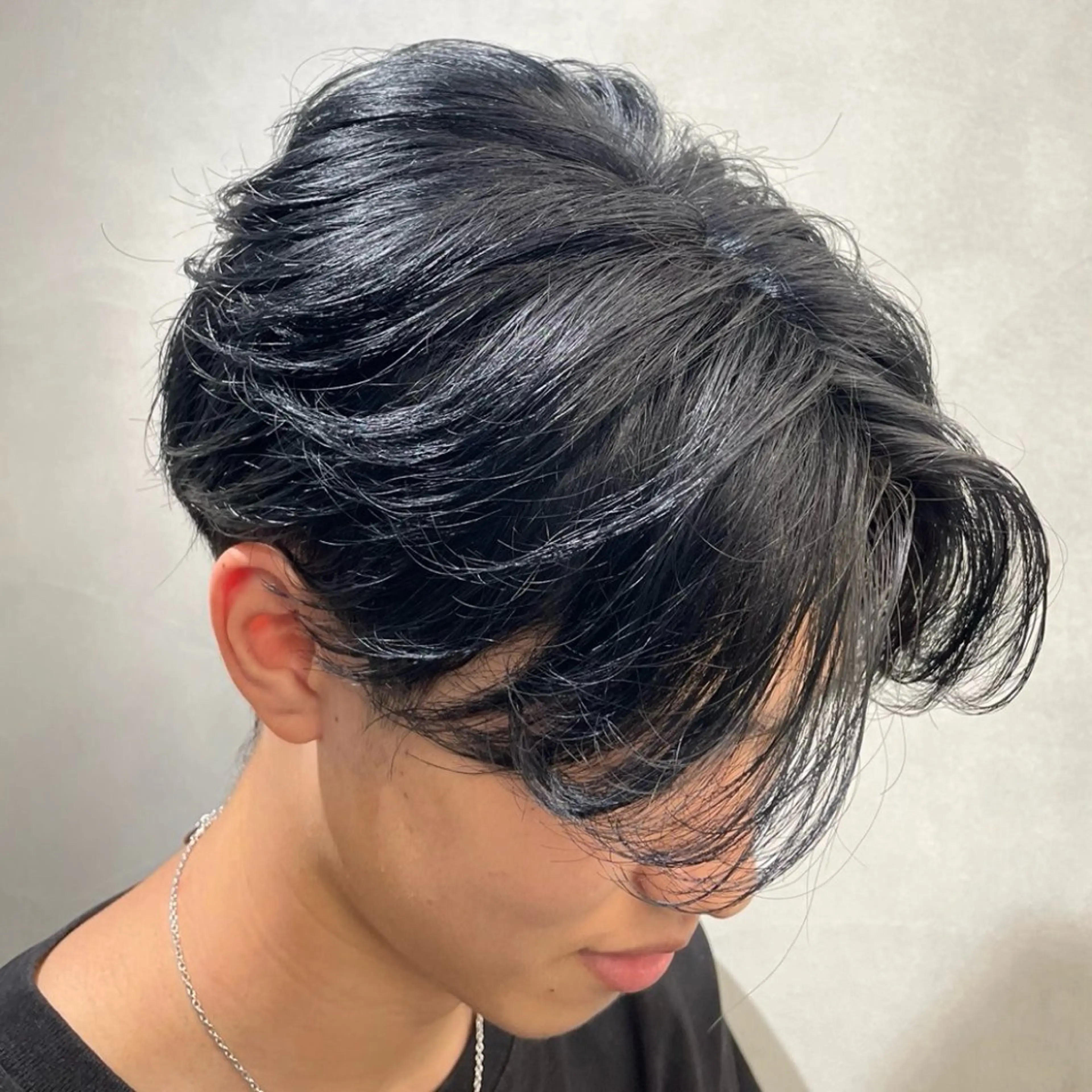 ミディアム パーマ ヘアアレンジ メンズ カット パーマ fifth Tokyo所属・fifth 石川 凪のヘアスタイル