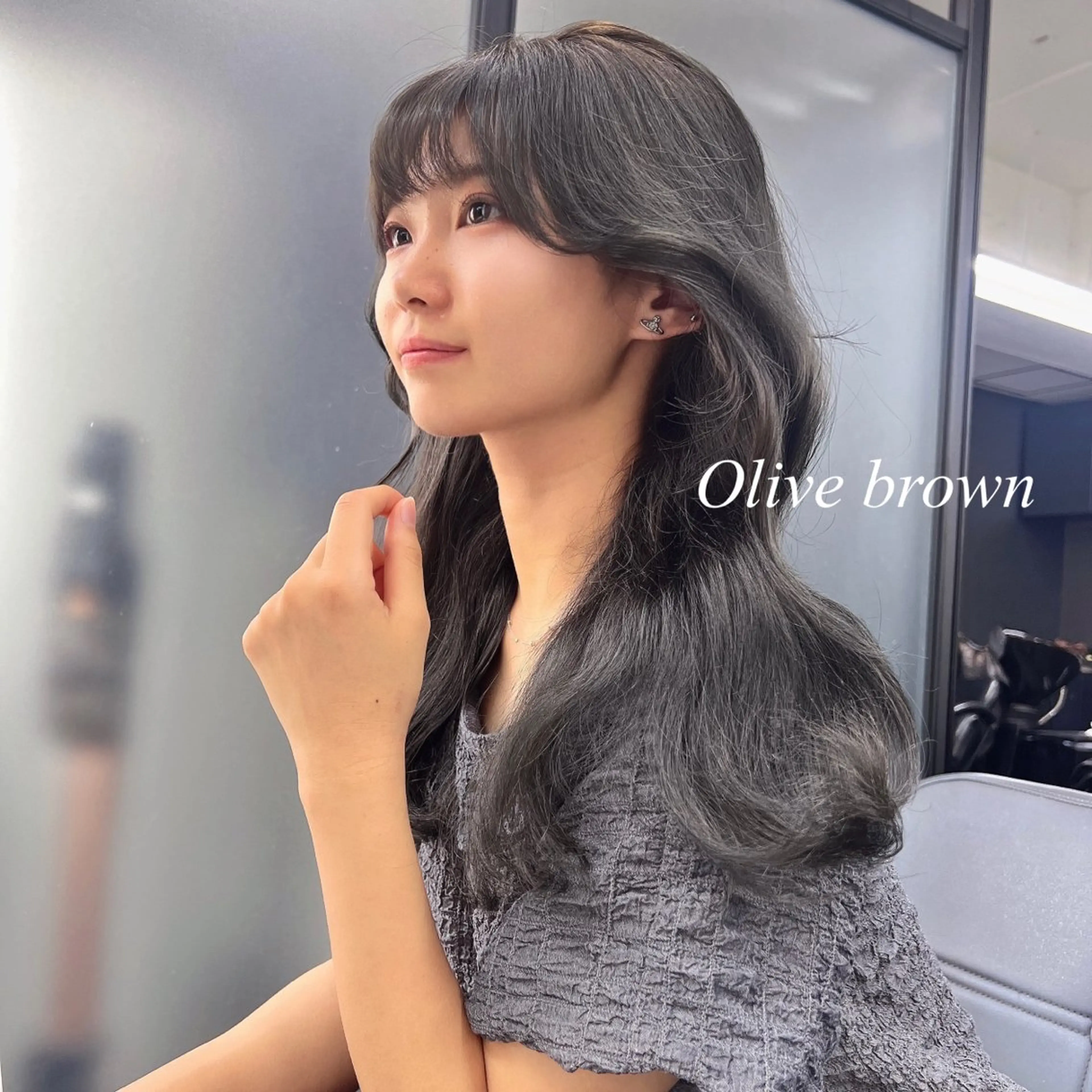 ロング カラー シールエクステ ハイトーンカラー エクステ ヘアカラー トリートメント シールエクステ特化 ハイトーン、NANAのヘアスタイル