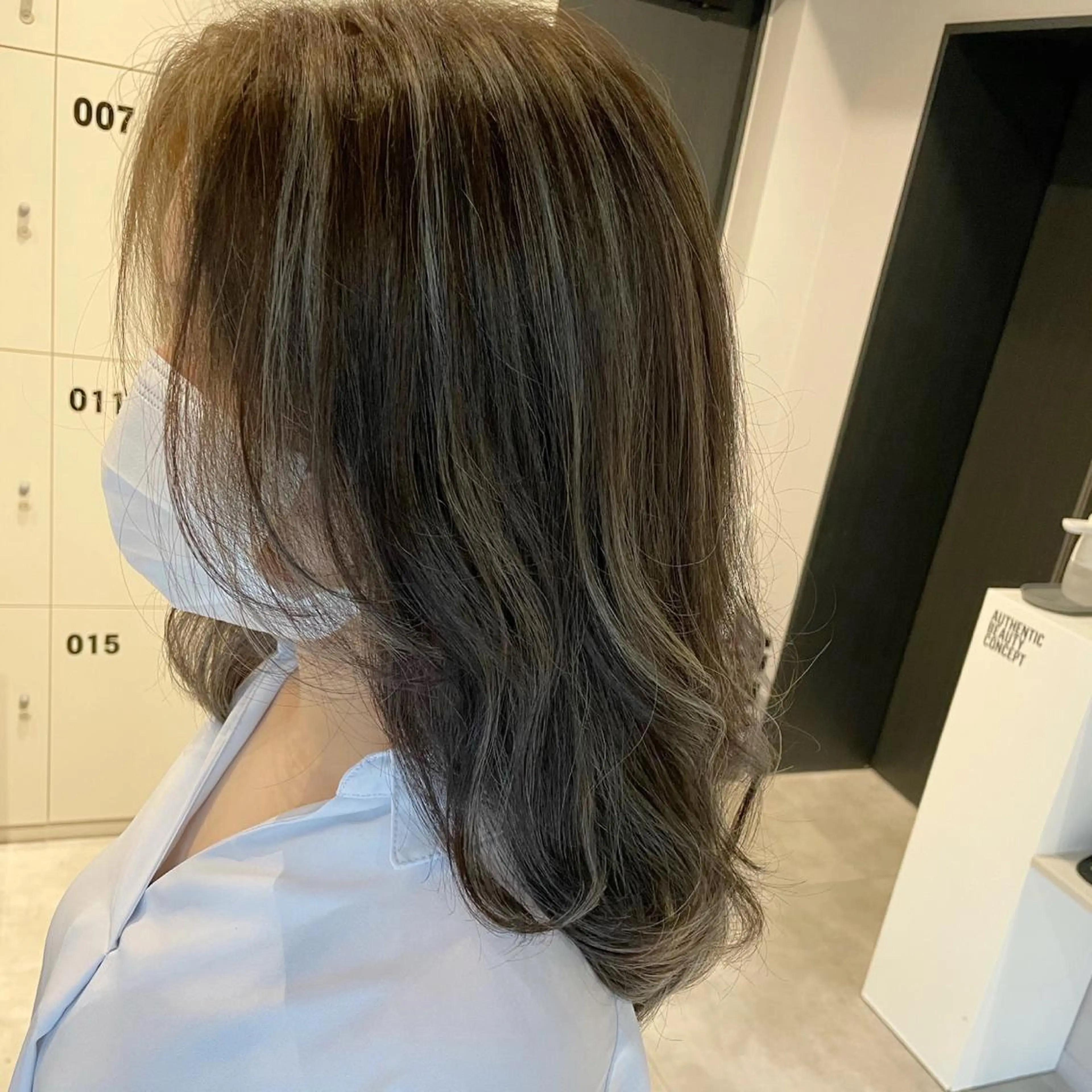 ミディアム カラー 髪質改善×透明感× トレンド/杉田 圭のヘアスタイル