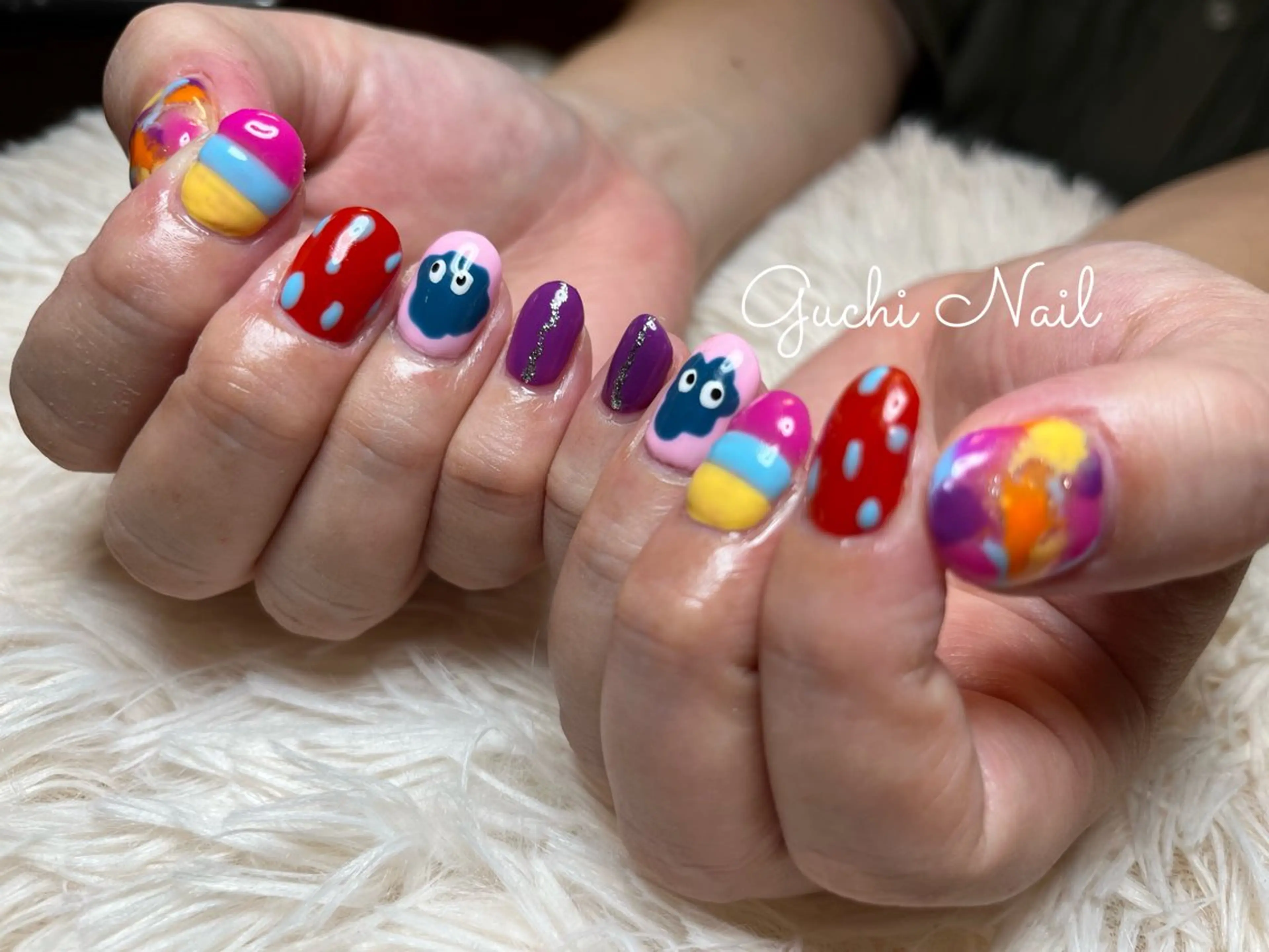 ネイル 大島 さやかのネイルデザイン