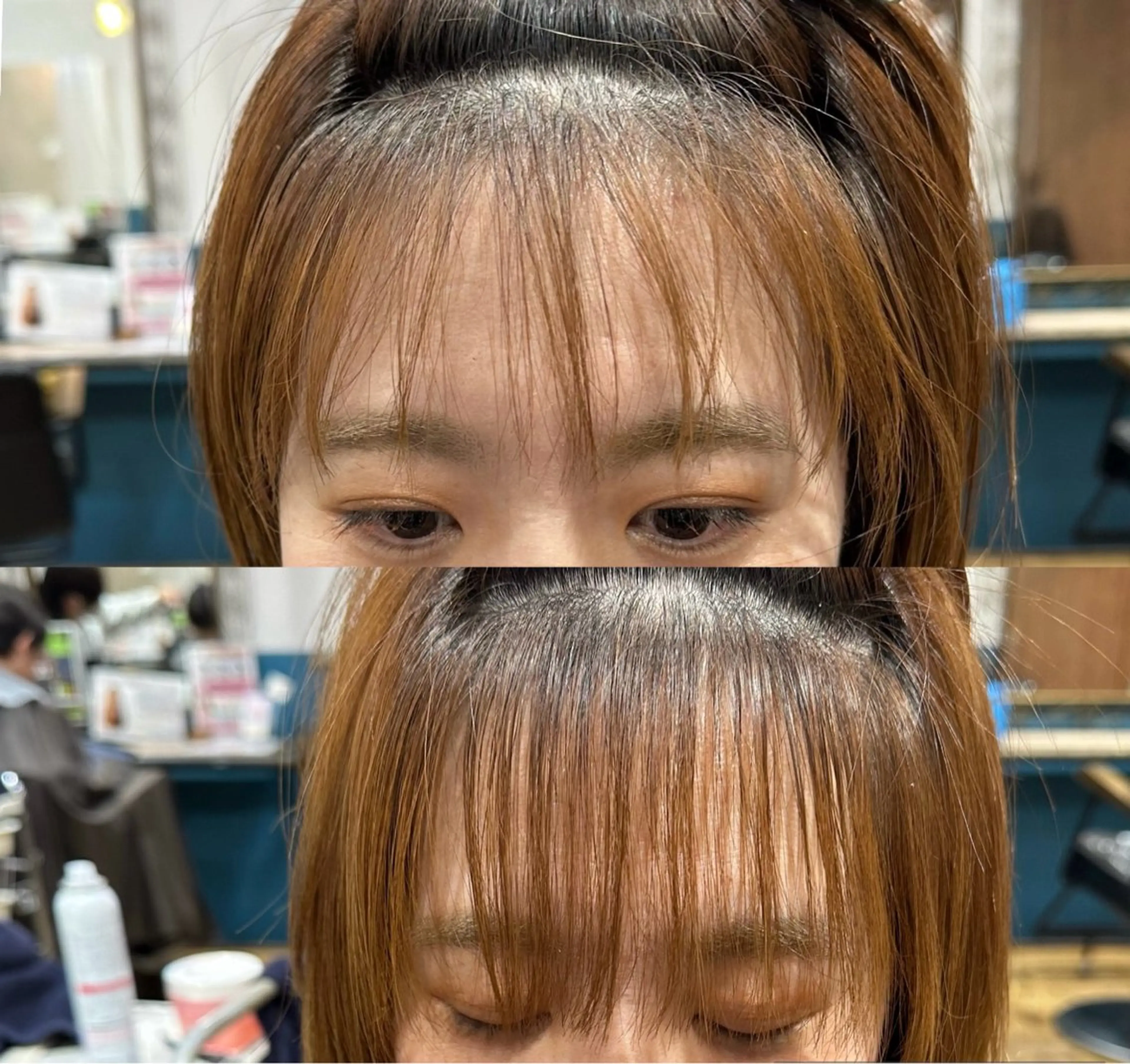 ✨クロスパーマ×前髪矯正＋前髪カット✨の写真