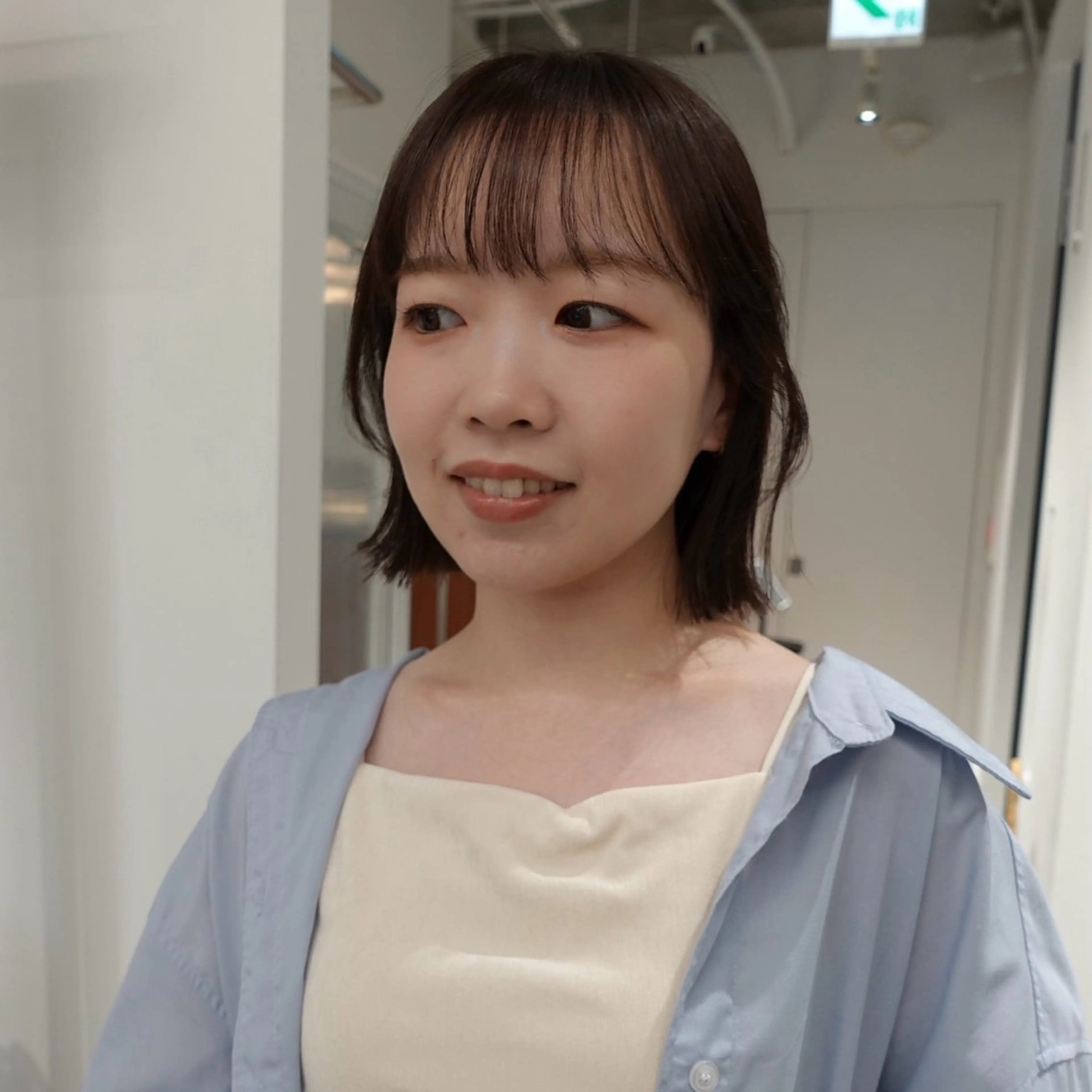 ミディアム カラー ヘアアレンジ ブラウンカラー ラベンダーカラー ラベンダーブラウン カット ヘアカラー トリートメント 🌐サトウ リョウ🌐のその他イメージ