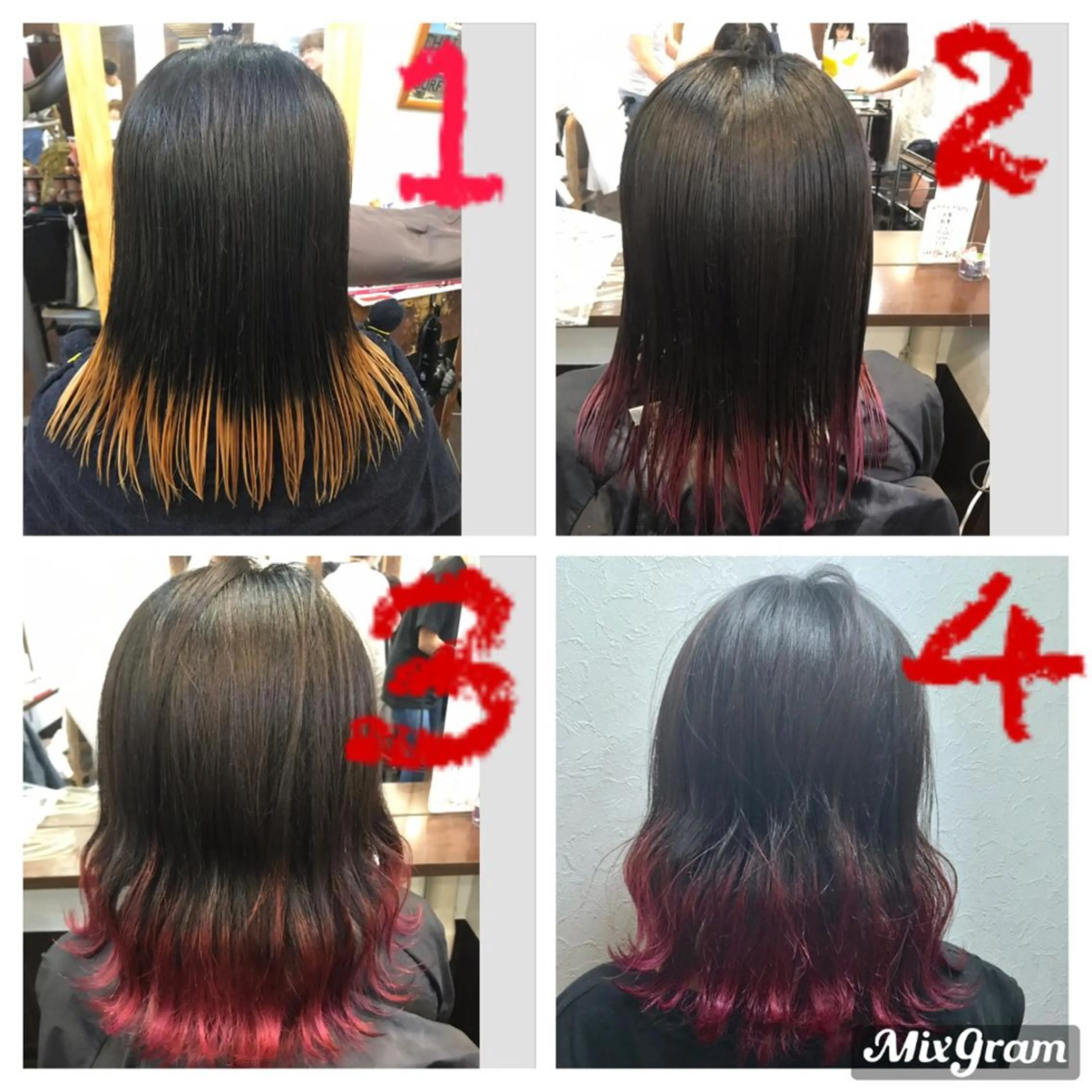 ミディアム カラー ていねい技術No.1 🌈諏訪 健太のヘアスタイル