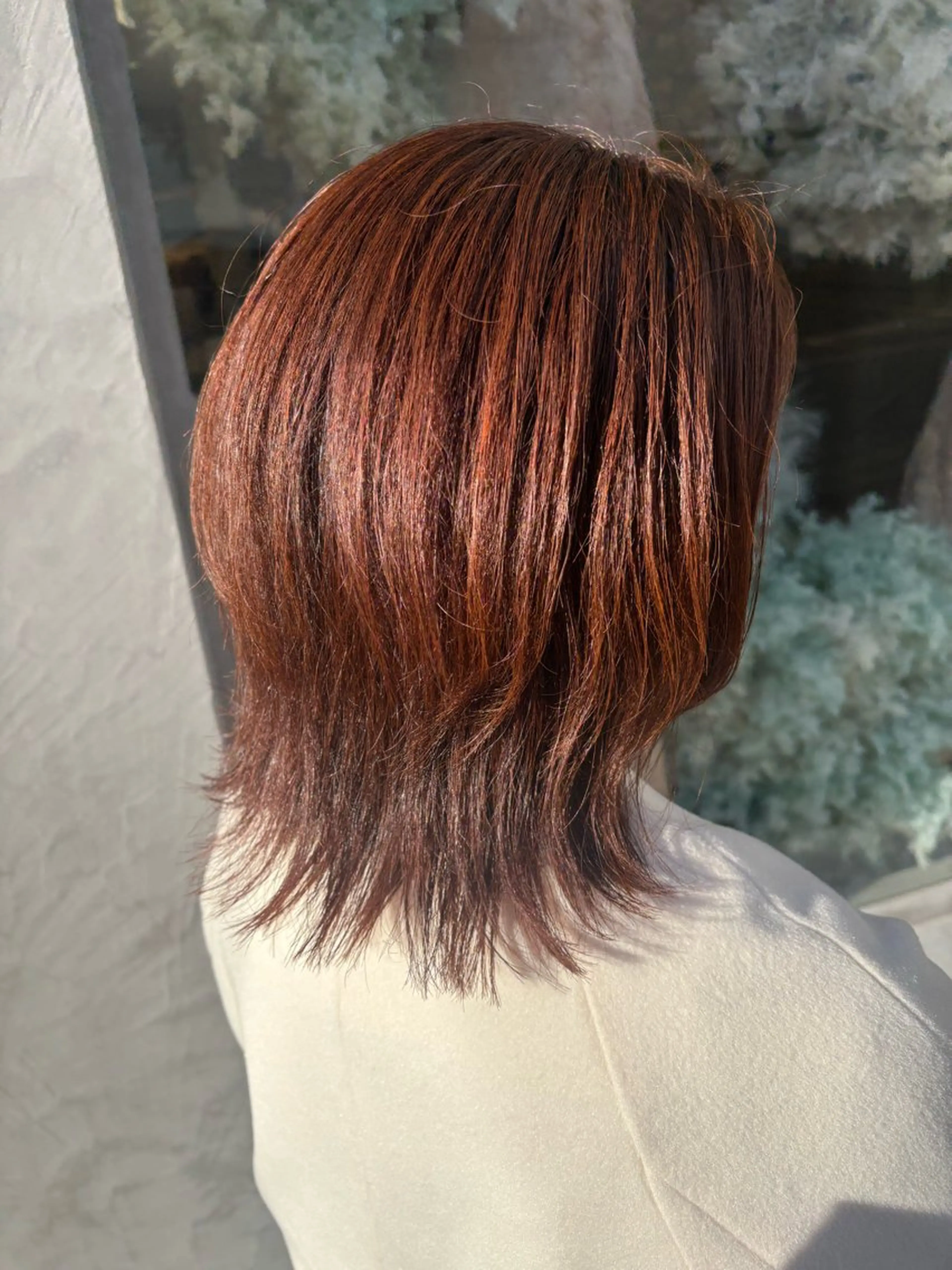 セミロング カラー ヘアアレンジ shalu 平塚店所属・古川 みえこのヘアスタイル