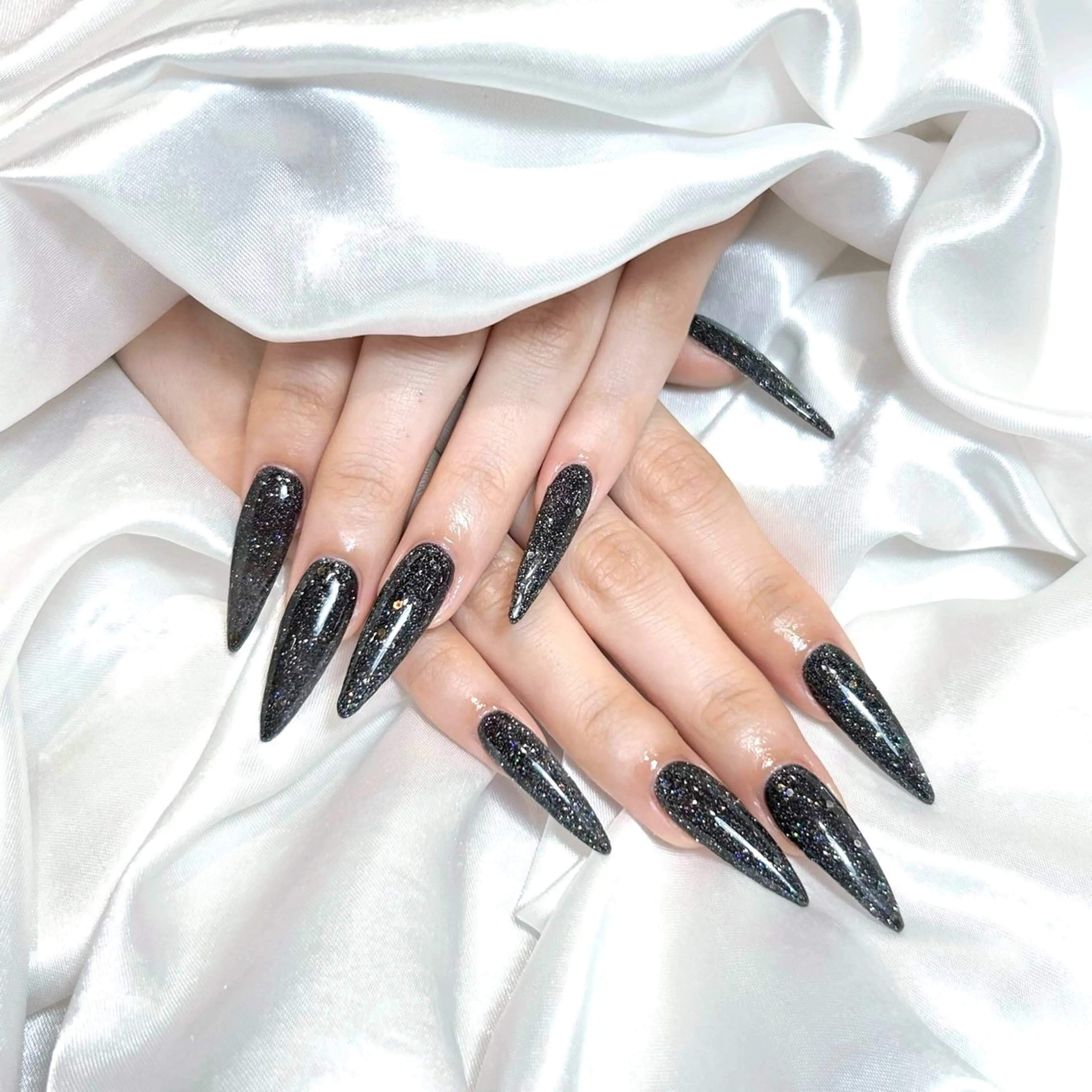 【Jr】オフあり🍒チップ長さ出し10本＋マグネットorフラッシュの写真