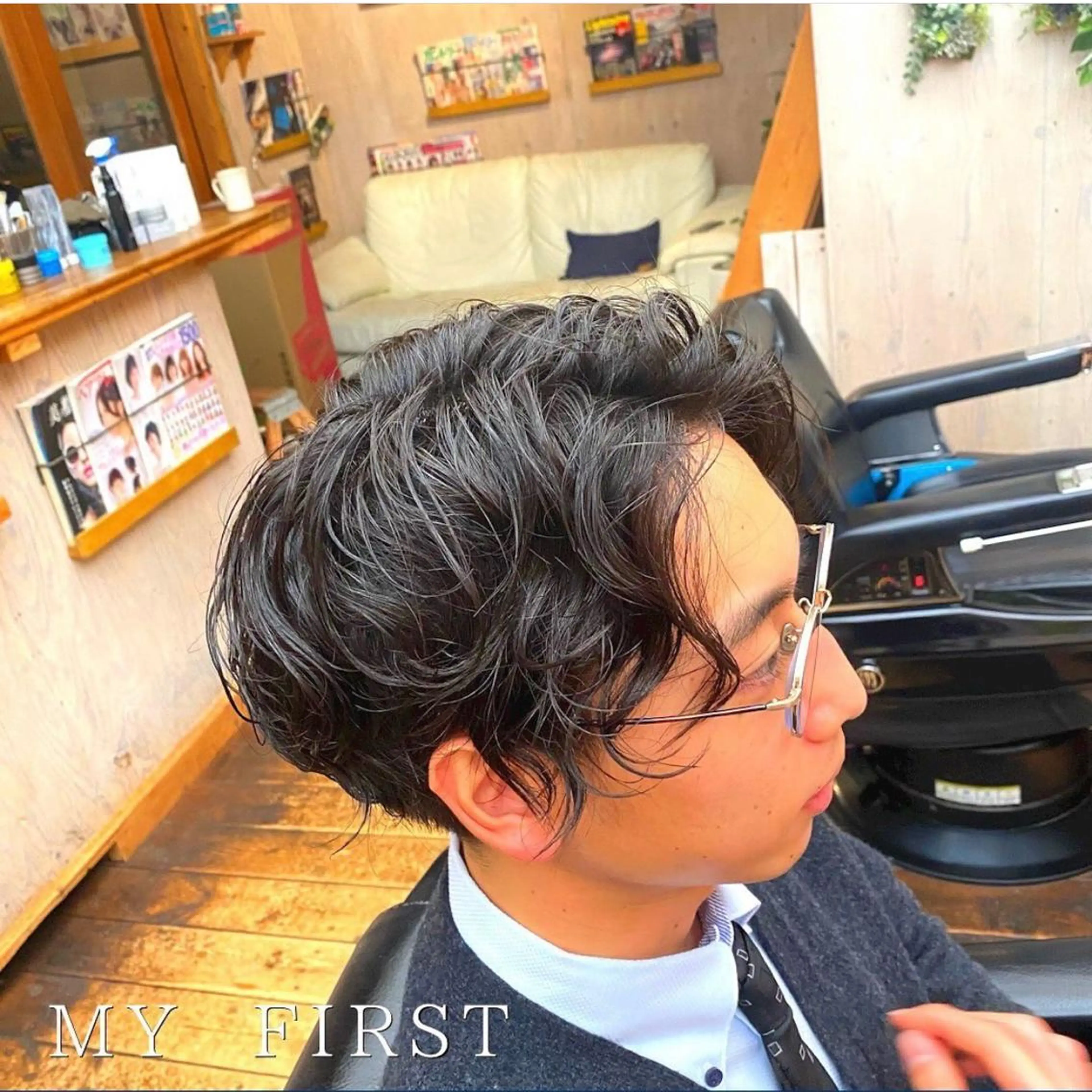 ヘアアレンジ メンズ MY FIRST大山 一輔のヘアスタイル