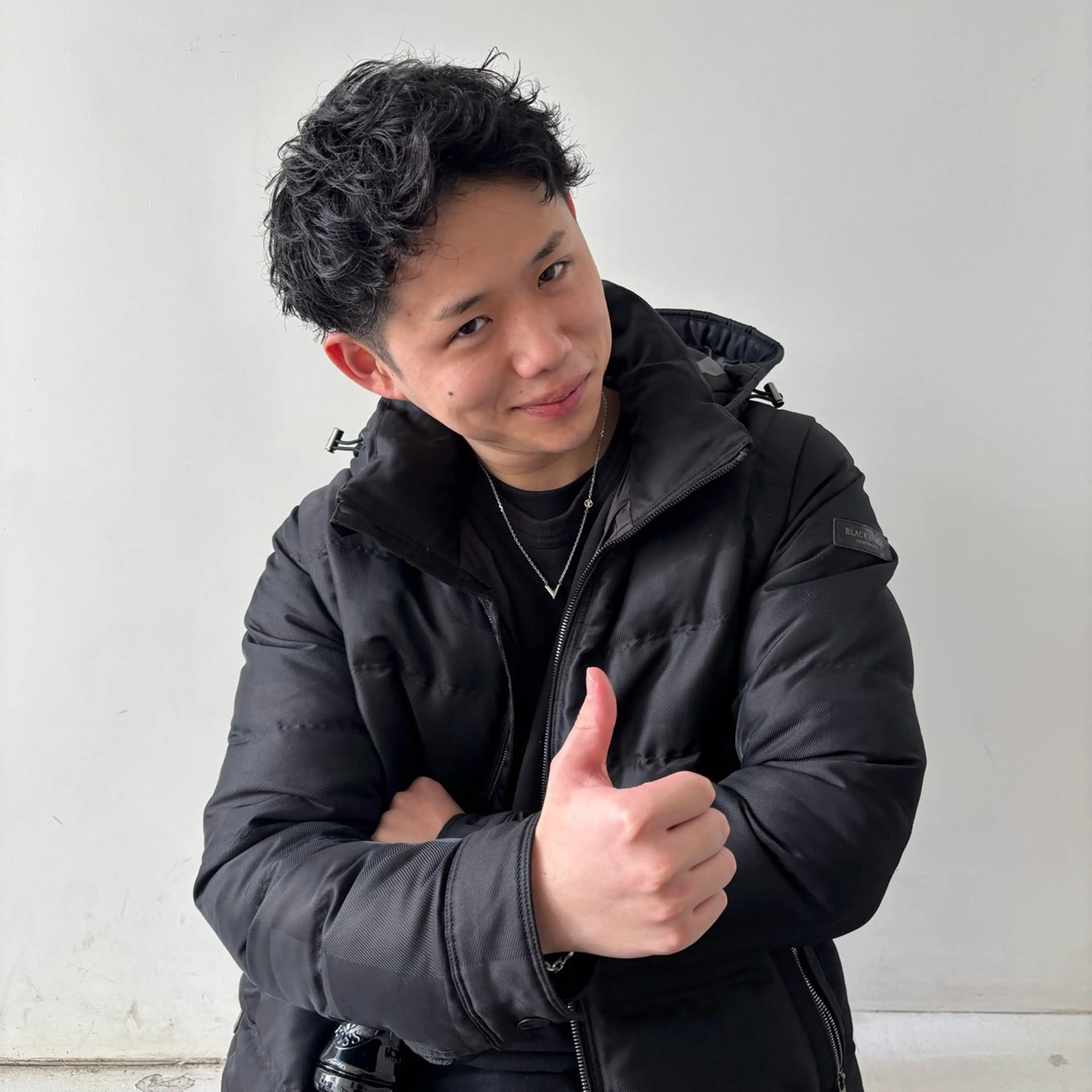 ショート パーマ メンズ カット men's/perm colorDaijuのヘアスタイル