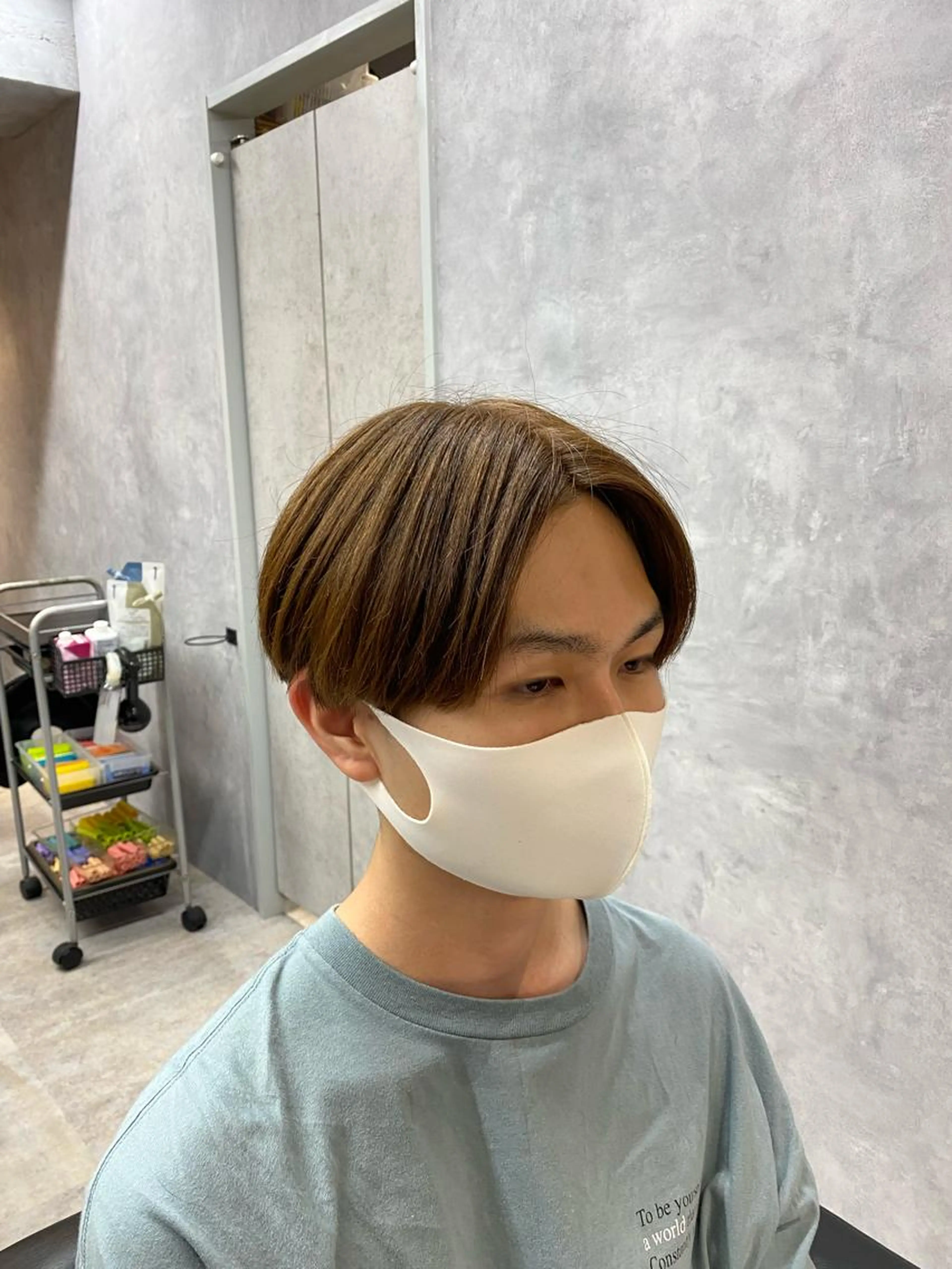 【🔥ミニモ顧客様限定🔥】✨少しのイメチェン希望の方に特におすすめ✨メンズスタイルカット+カラーの写真